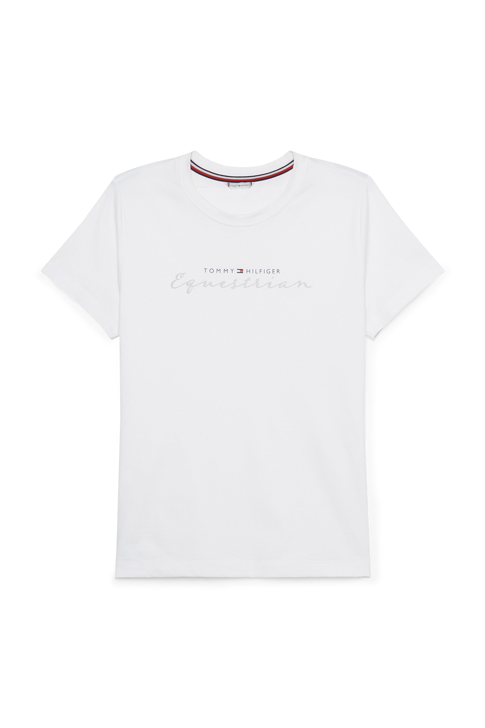 Tommy Hilfiger Equestrian T-shirt Brooklyn a maniche corte con motivo Abbigliamento da donna