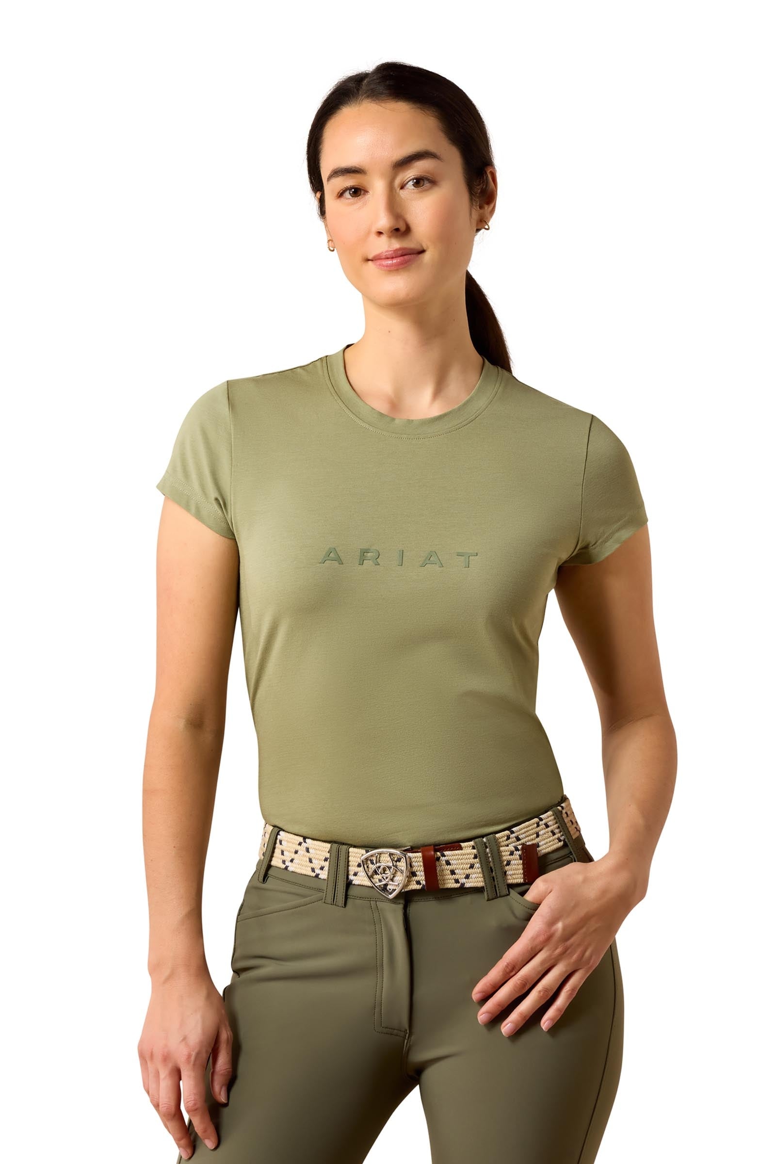Ariat Donna T-shirt The Logo Abbigliamento da donna