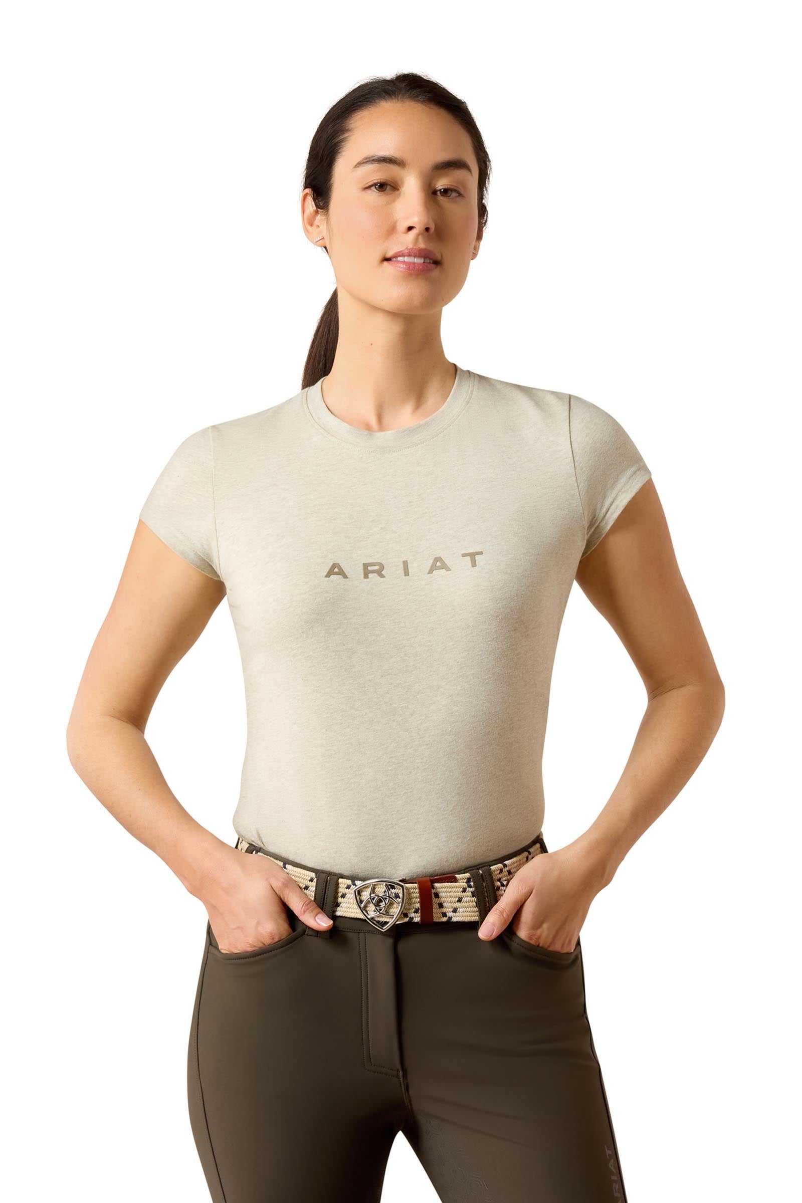Ariat Donna T-shirt The Logo Abbigliamento da donna
