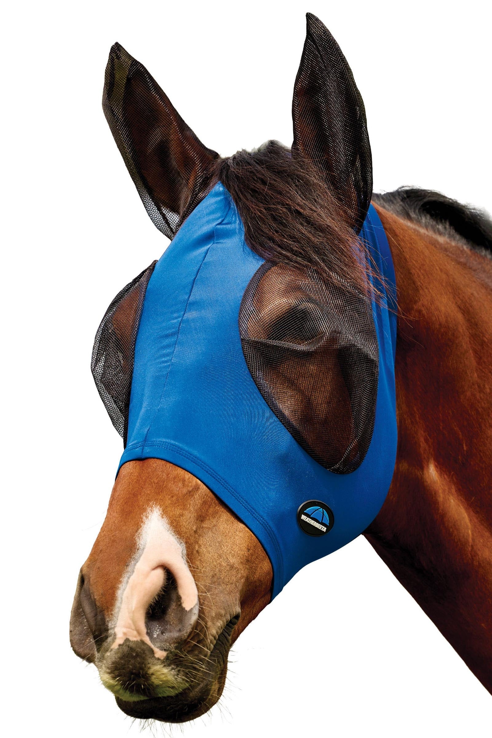 Weatherbeeta Comfitec Deluxe Stretch Maschera antimosche con orecchie Protezione antimosche per cavalli