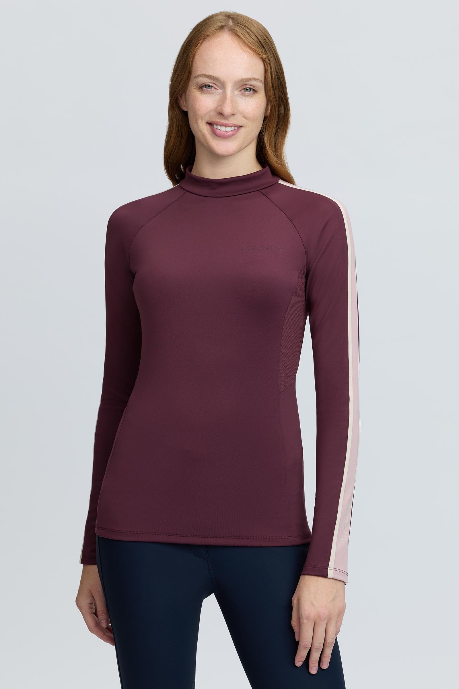 LeMieux Talia Baselayer da donna con collo alto e protezione UV Abbigliamento da donna