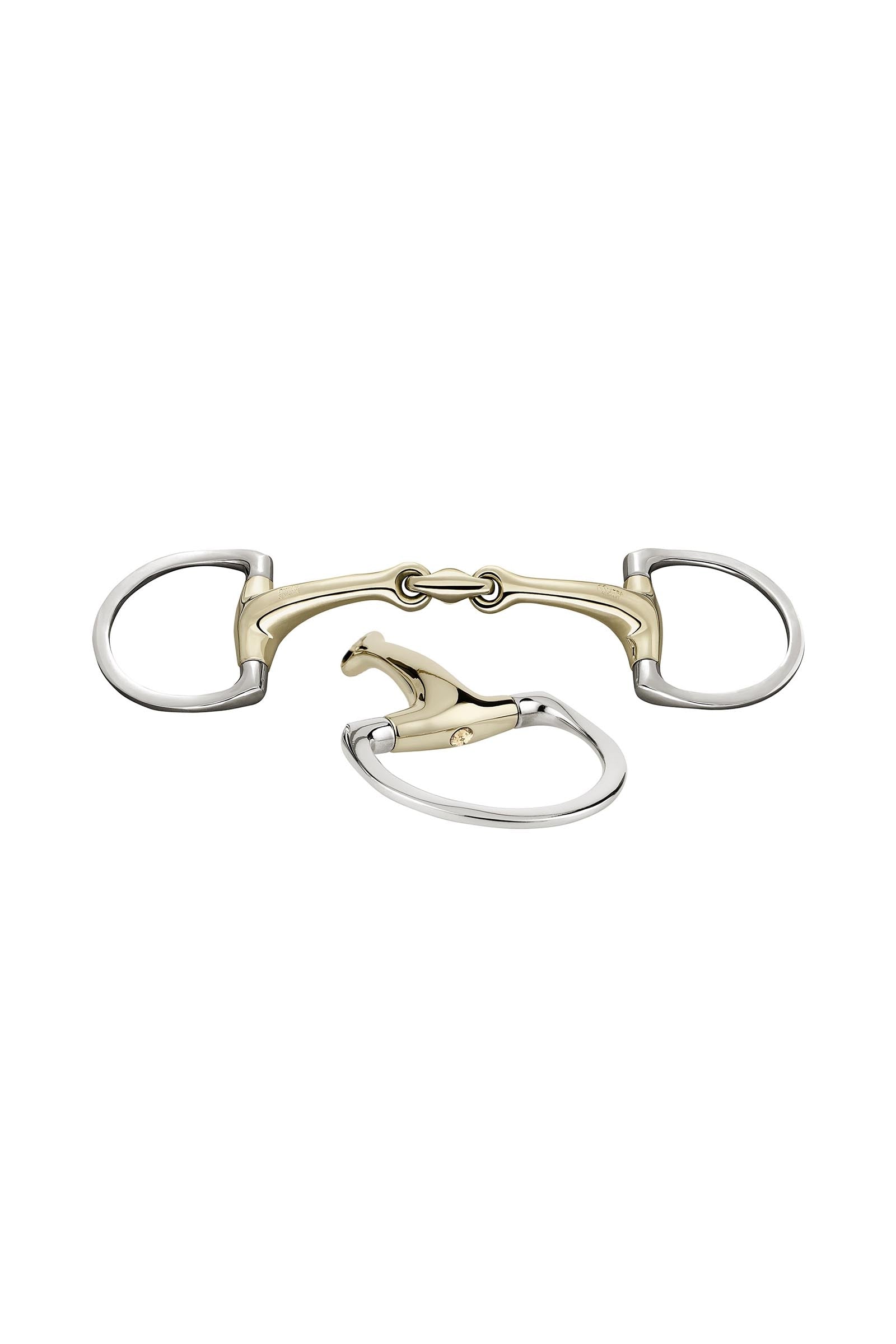 Sprenger Dynamic RS morso oliva anelli D, doppio snodo, 16 mm, Sensogan, con cristalli Boccaglio