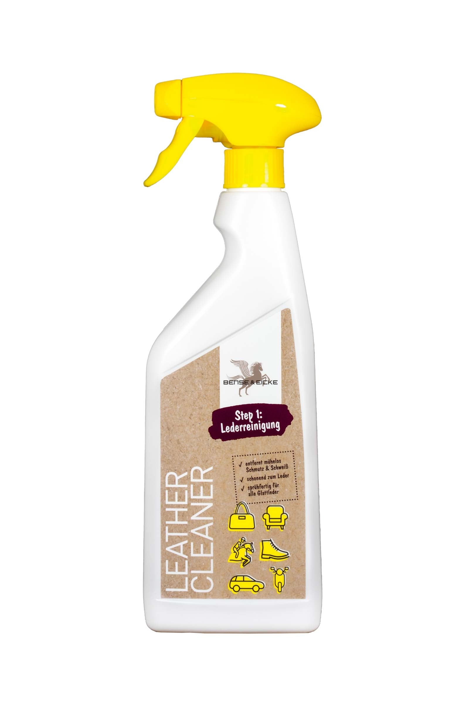 Bense & Eicke Leather Cleaner Step 1, Pulizia (500 ml) Prodotti per la salute