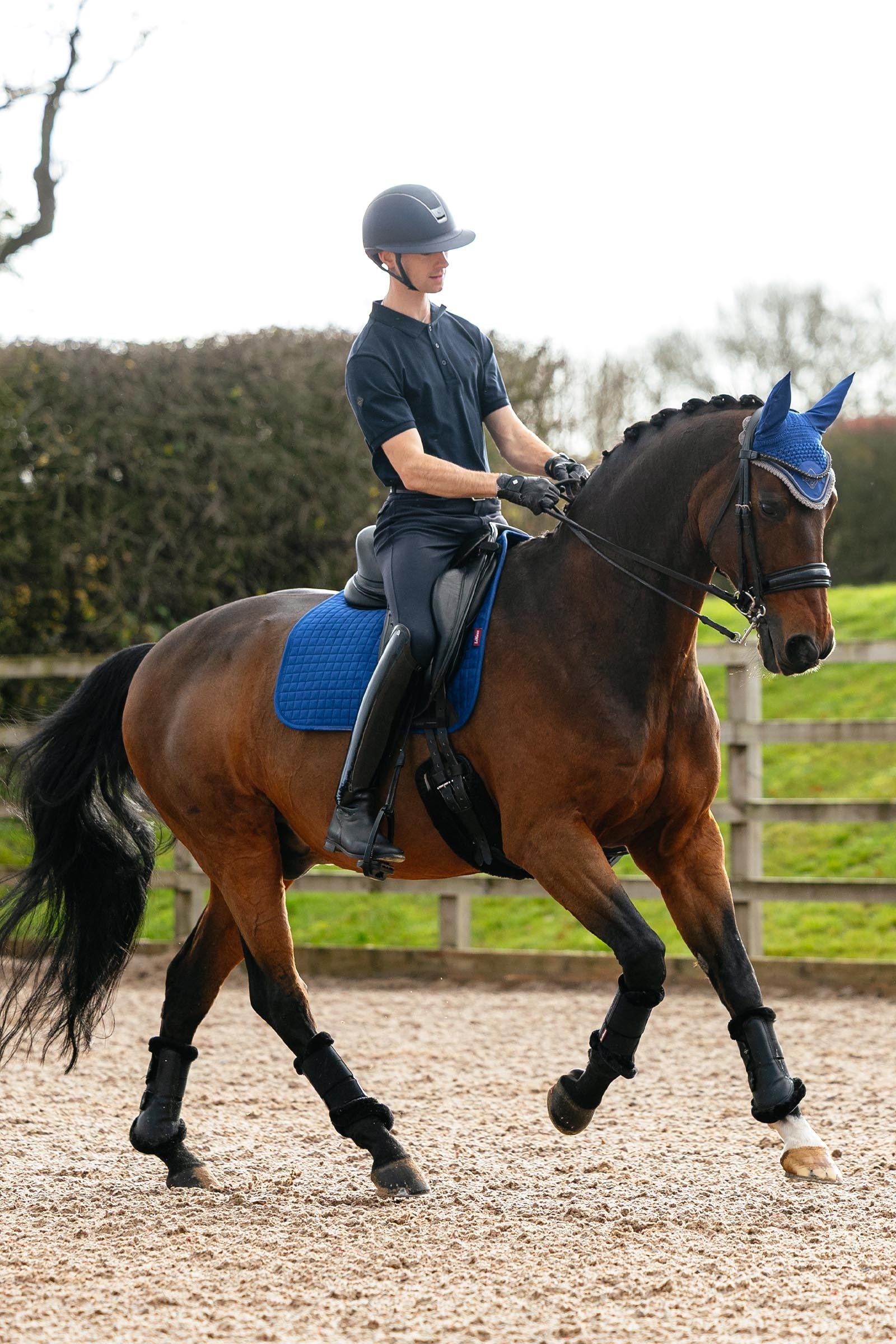 LeMieux Suede Dressage Square Saddle Pad Saddle Pads