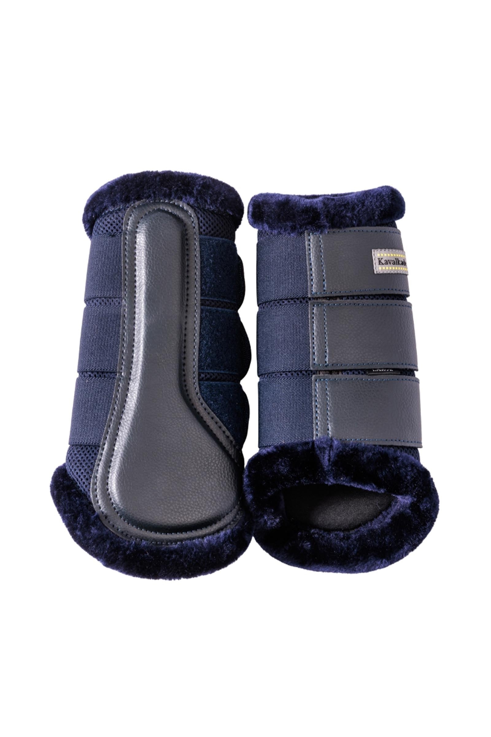 Kavalkade Anatomic Mesh paratendini con pelliccia sintetica Leg Protection & Hoof Protection for Horses