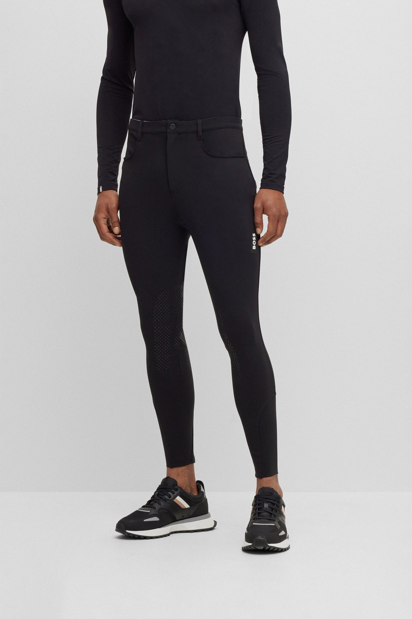 BOSS Equestrian Boss James Knee Grip Summer Breeches Mens Riding Clothing