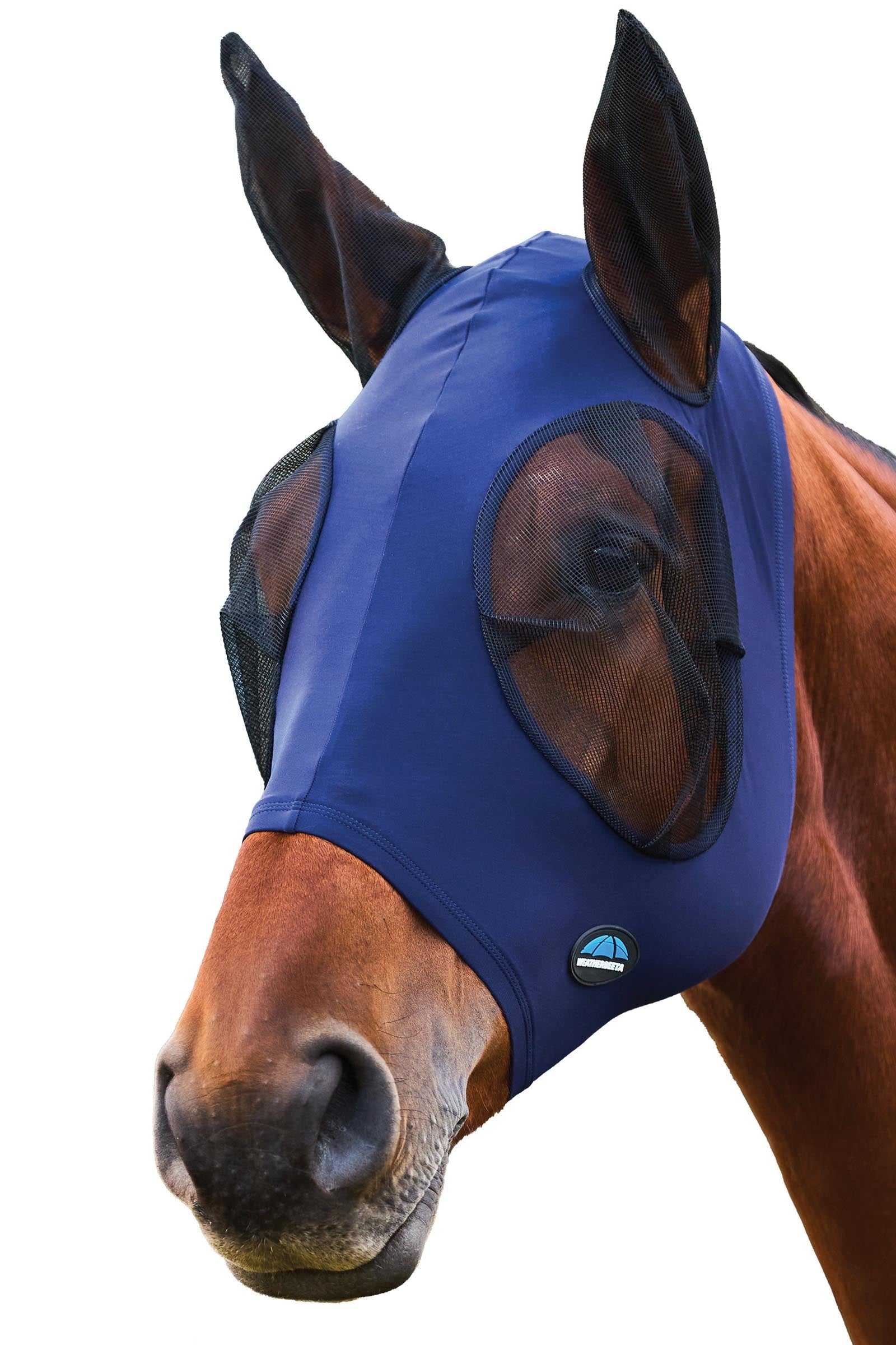 Weatherbeeta Comfitec Stretch Maschera antimosche con orecchie Protezione antimosche per cavalli
