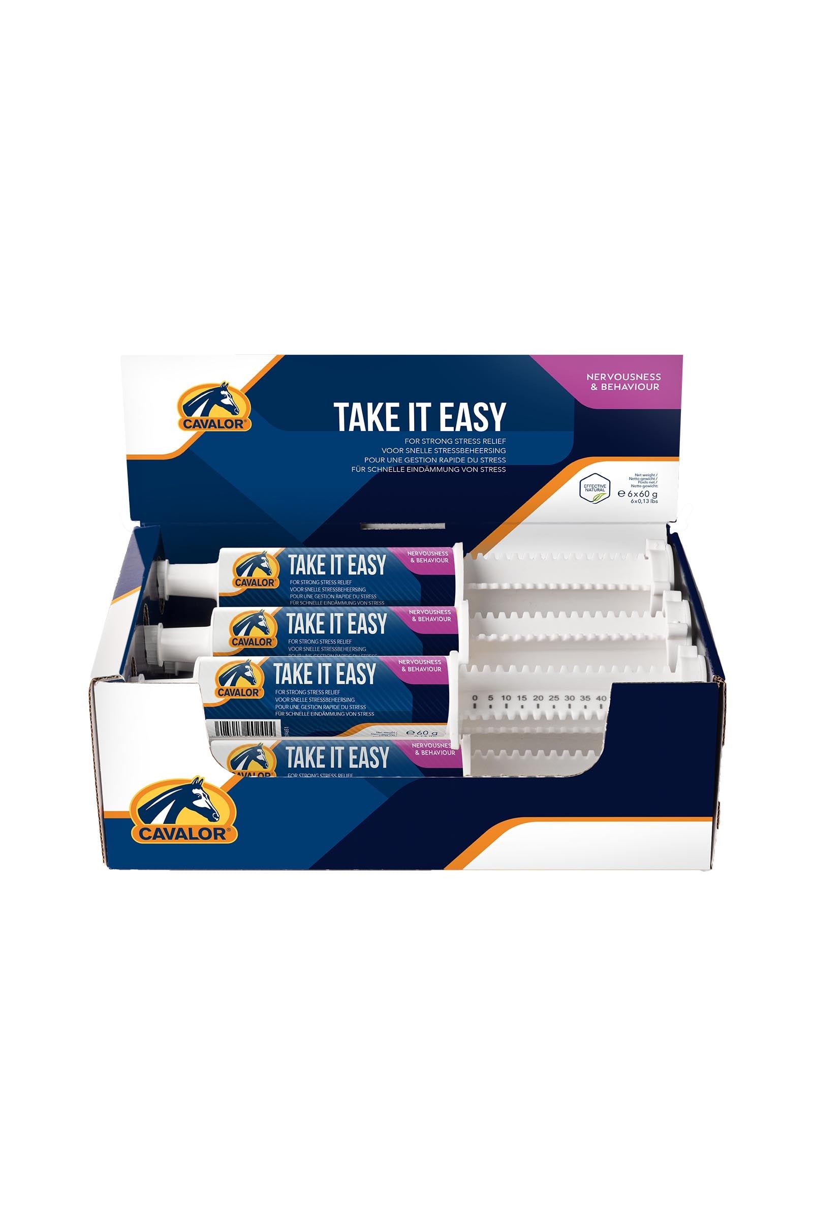 Cavalor Take It Easy, rilassamento, (6 x 60 g) Horse Feed & Nutrition
