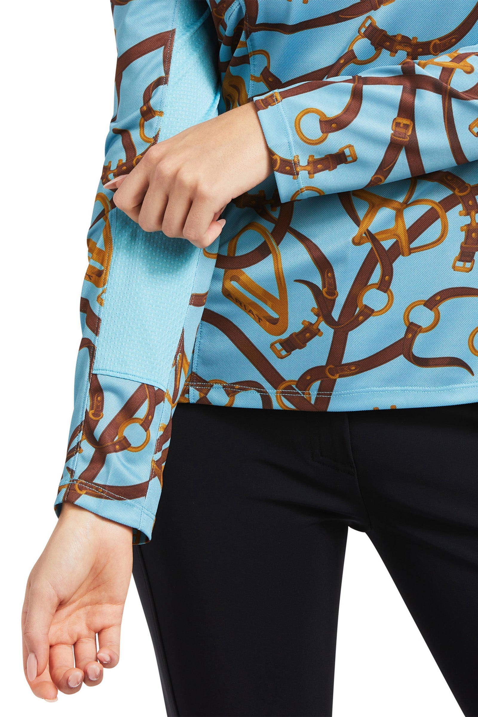 Ariat Sunstopper 2.0 Women's 1/4 Zip Baselayer Shirt Women’s Riding Clothing