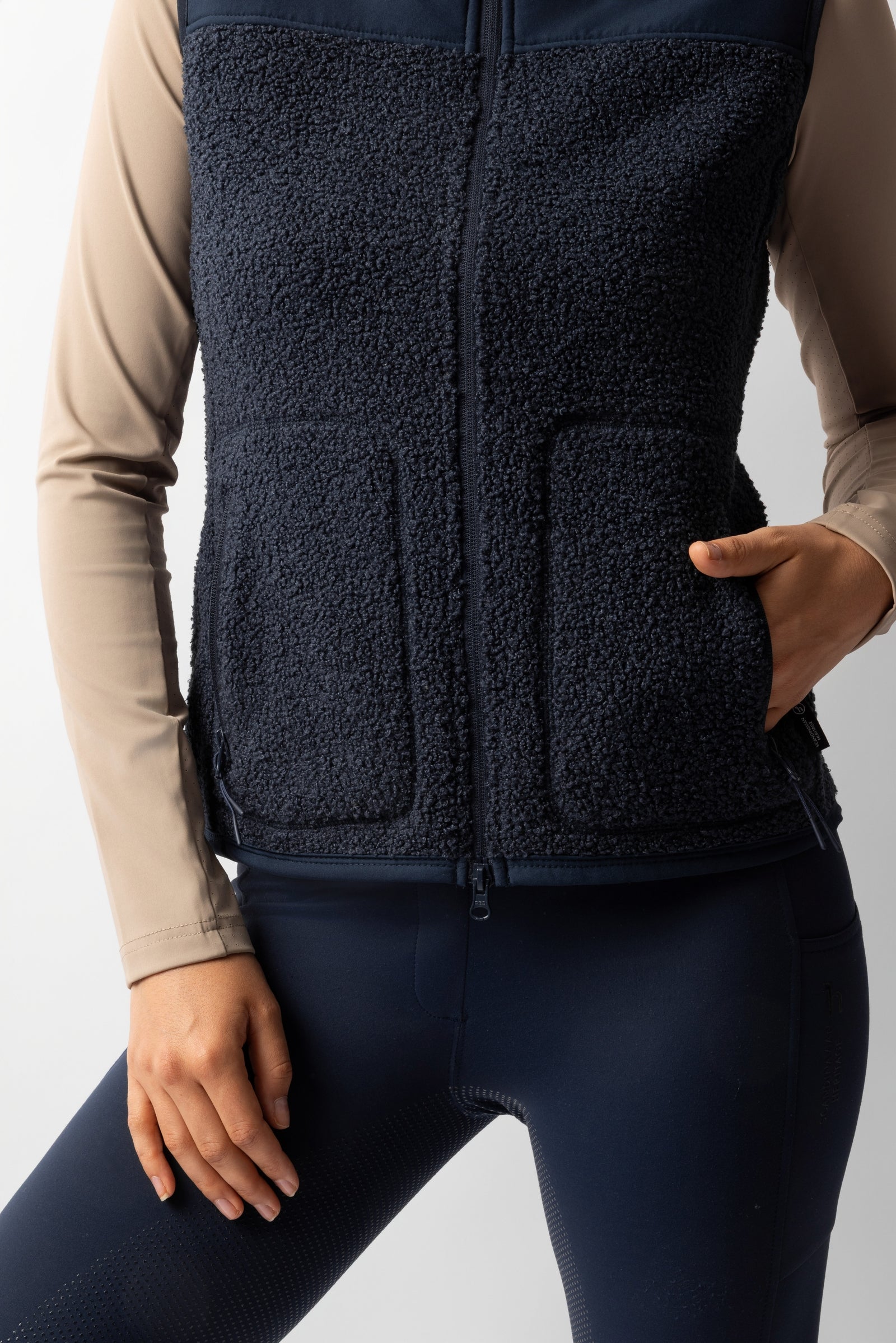 Horze Adira Teddyfleece Vest Women’s Riding Clothing