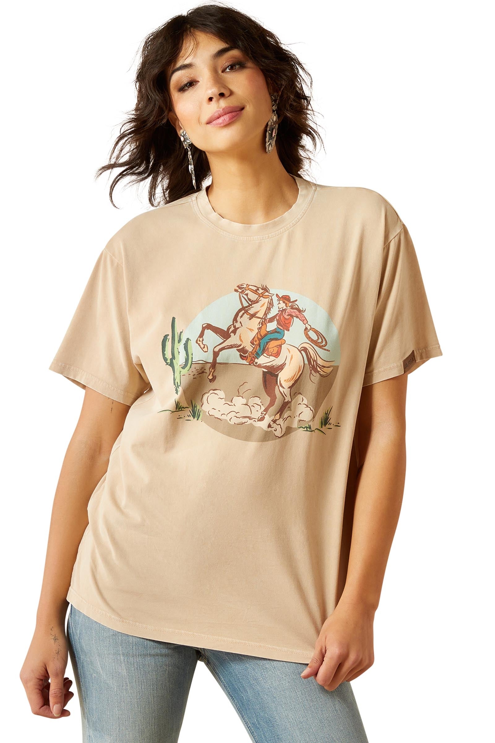 Ariat Ride On t-shirt da donna Abbigliamento da donna