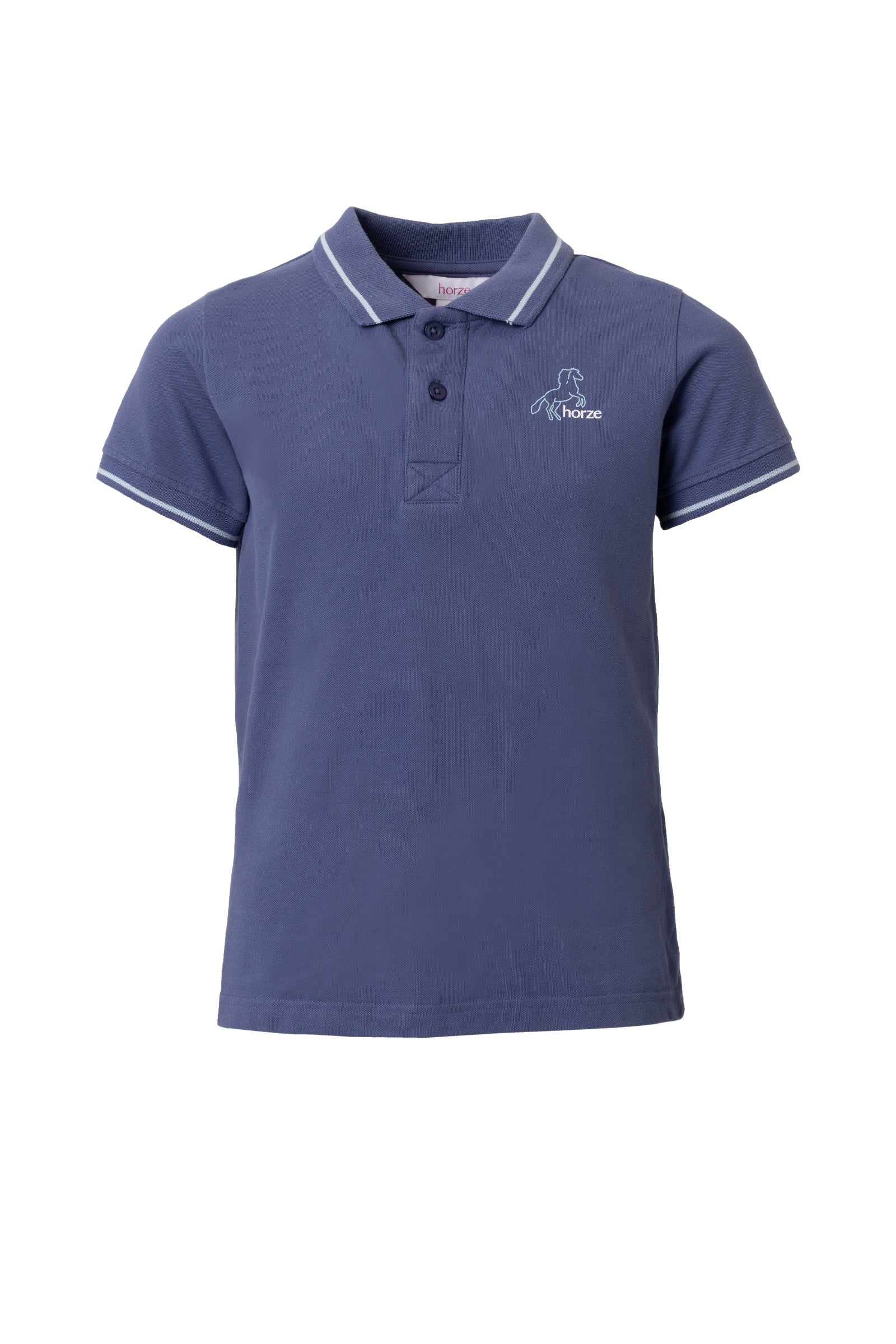 Horze Sohra Kids' Functional Poloshirt Kids Apparel
