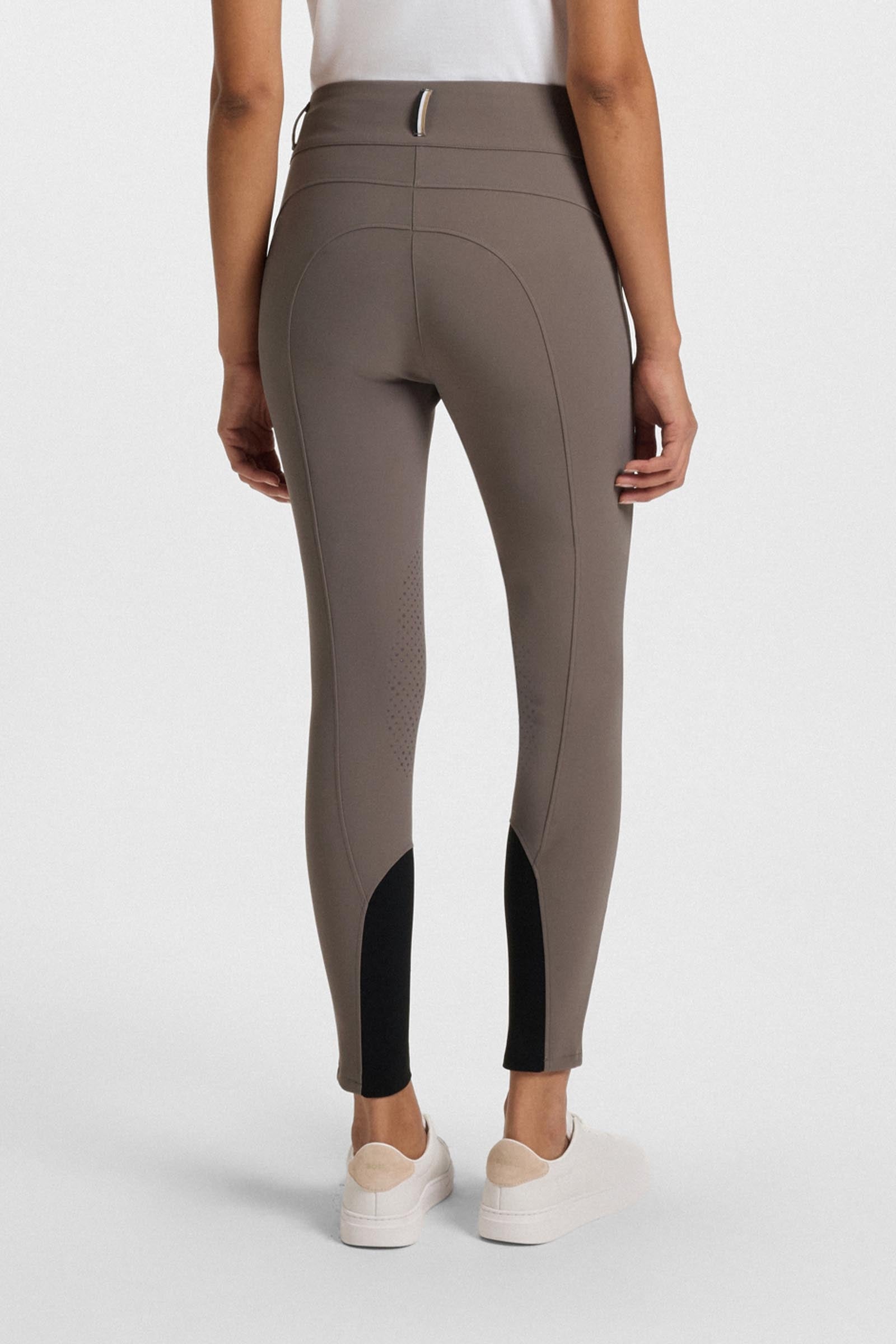 BOSS Equestrian Boss Hannah pantaloni da equitazione donna High Waist knee grip Technical Womens Breeches