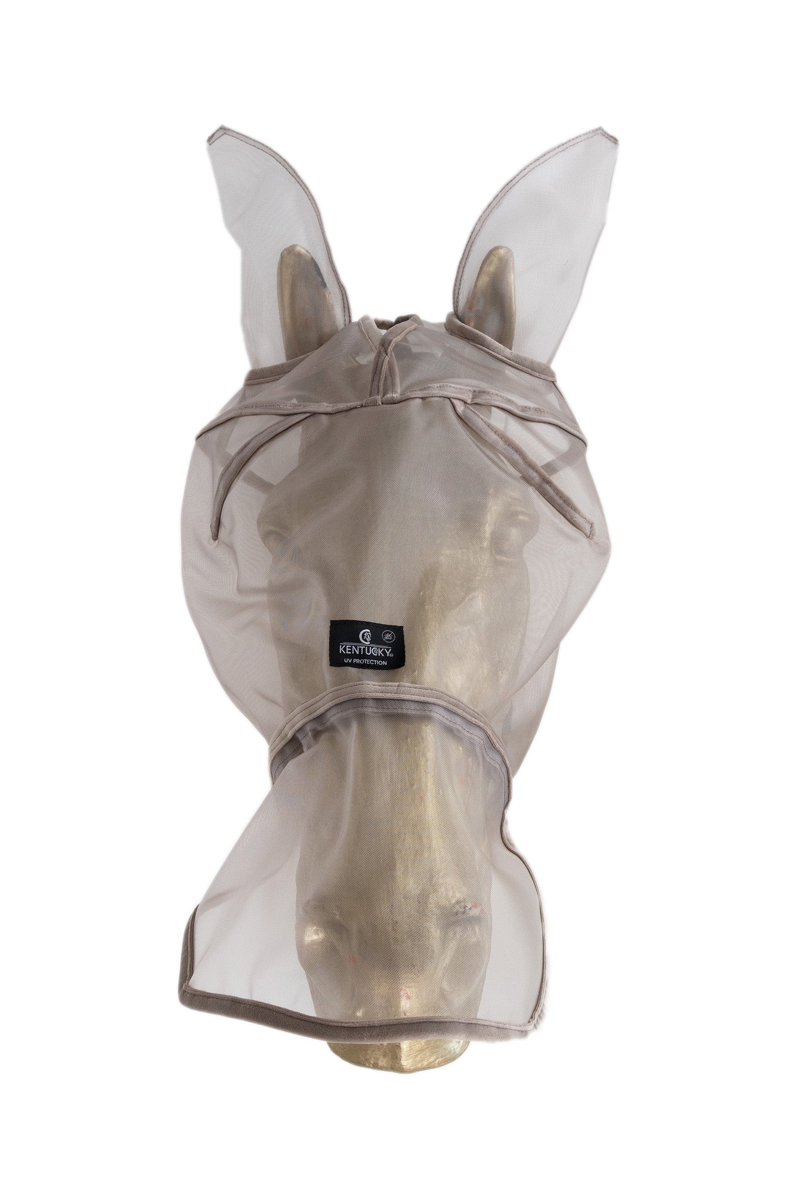 Kentucky Horsewear Classic Cappuccio antimosche con protezione per orecchie e naso Protezione antimosche per cavalli