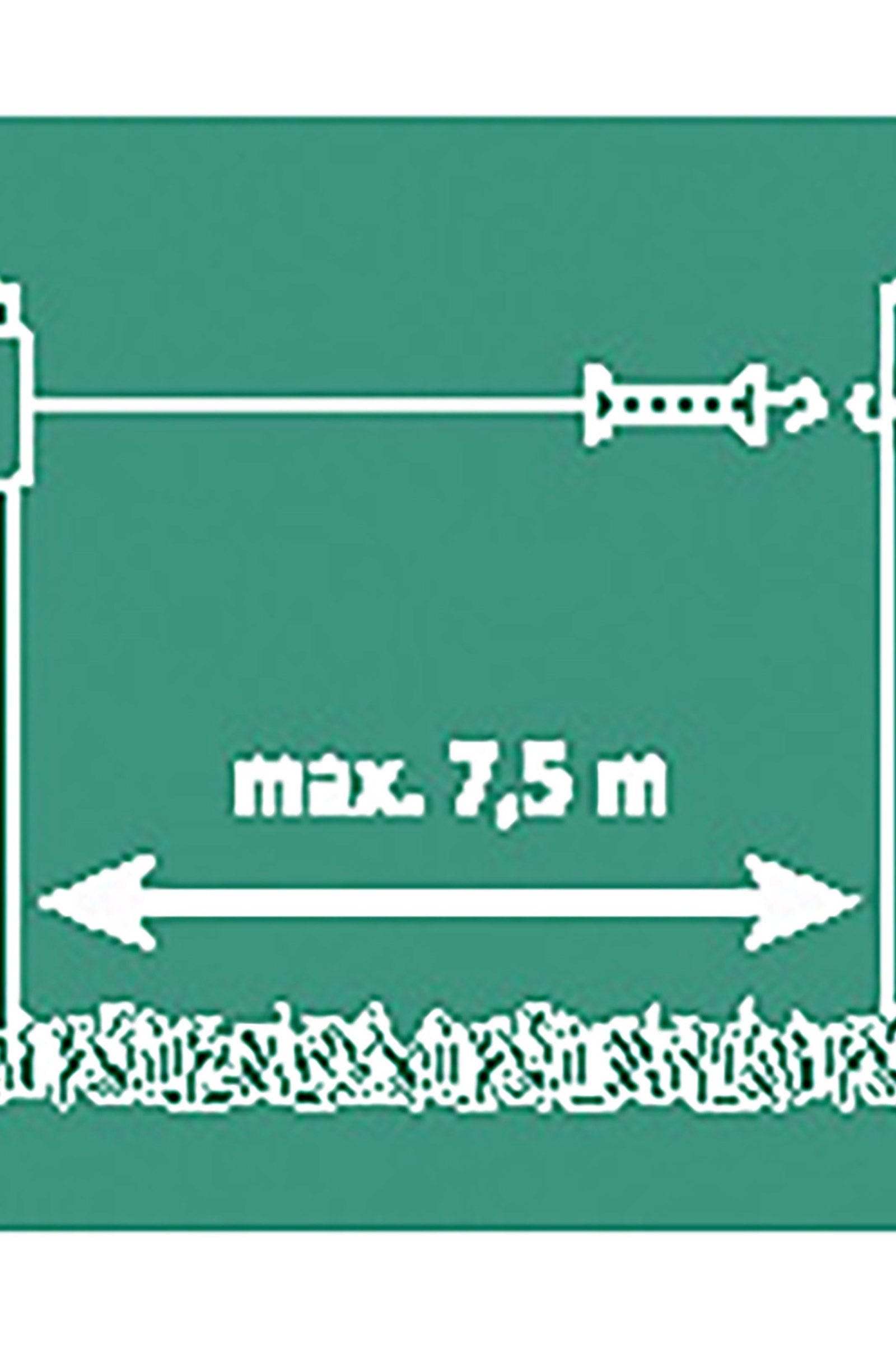 AKO Flexigate - gate system with rope, max. 7,5 m Fencing Supplies