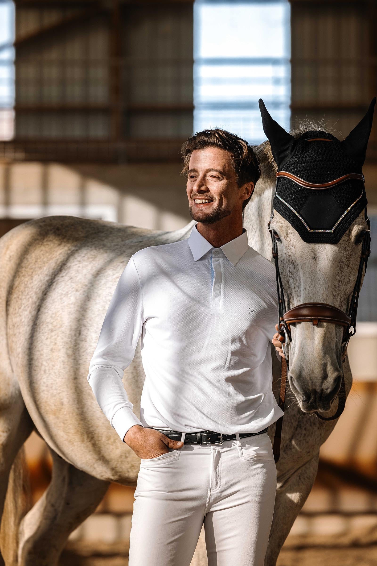 Equi Theme EQUITHÈME Dany Men´s Mesh Polo Shirt Mens Riding Clothing