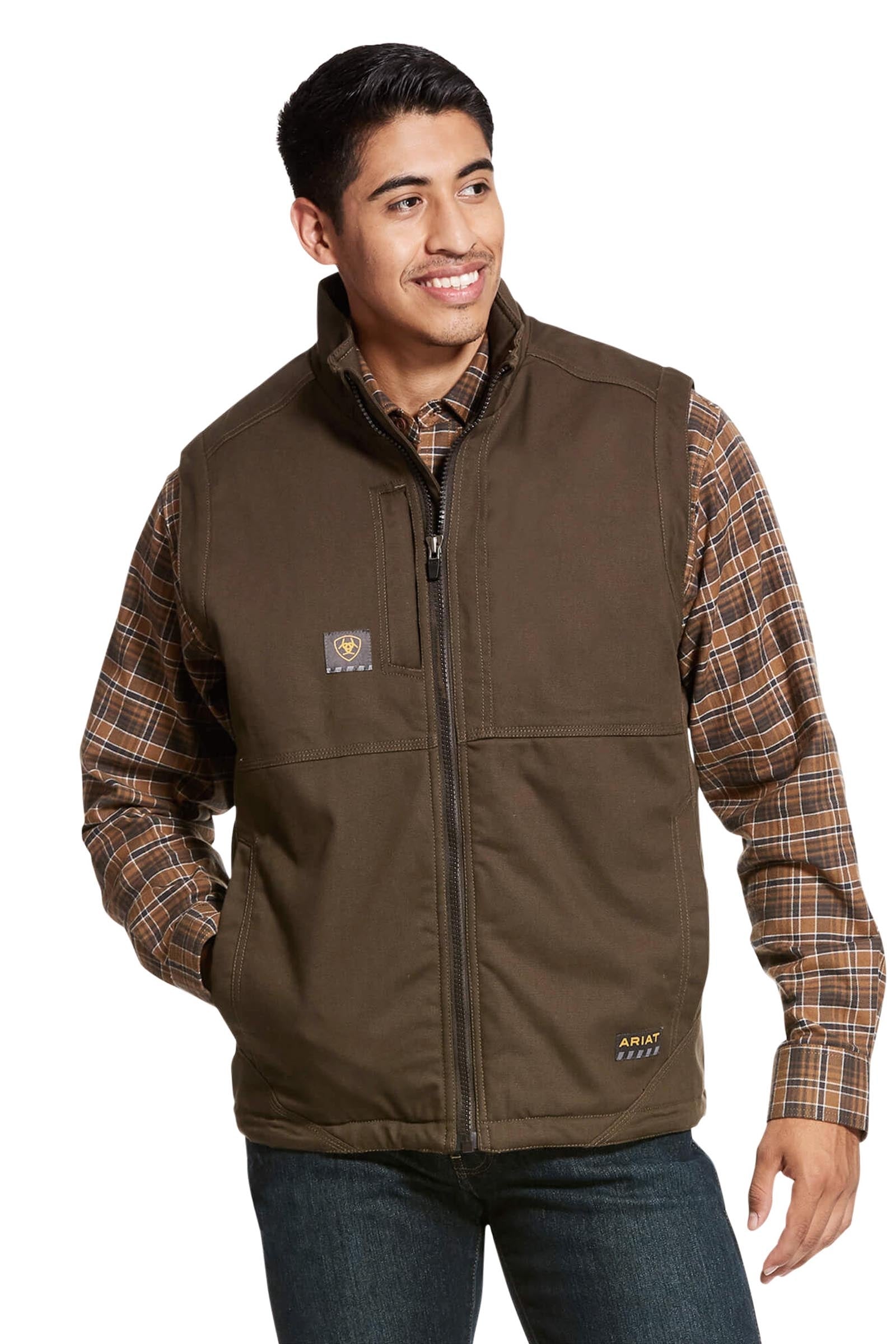 Ariat Rebar DuraCanvas gilet senza maniche da uomo Abbigliamento da uomo