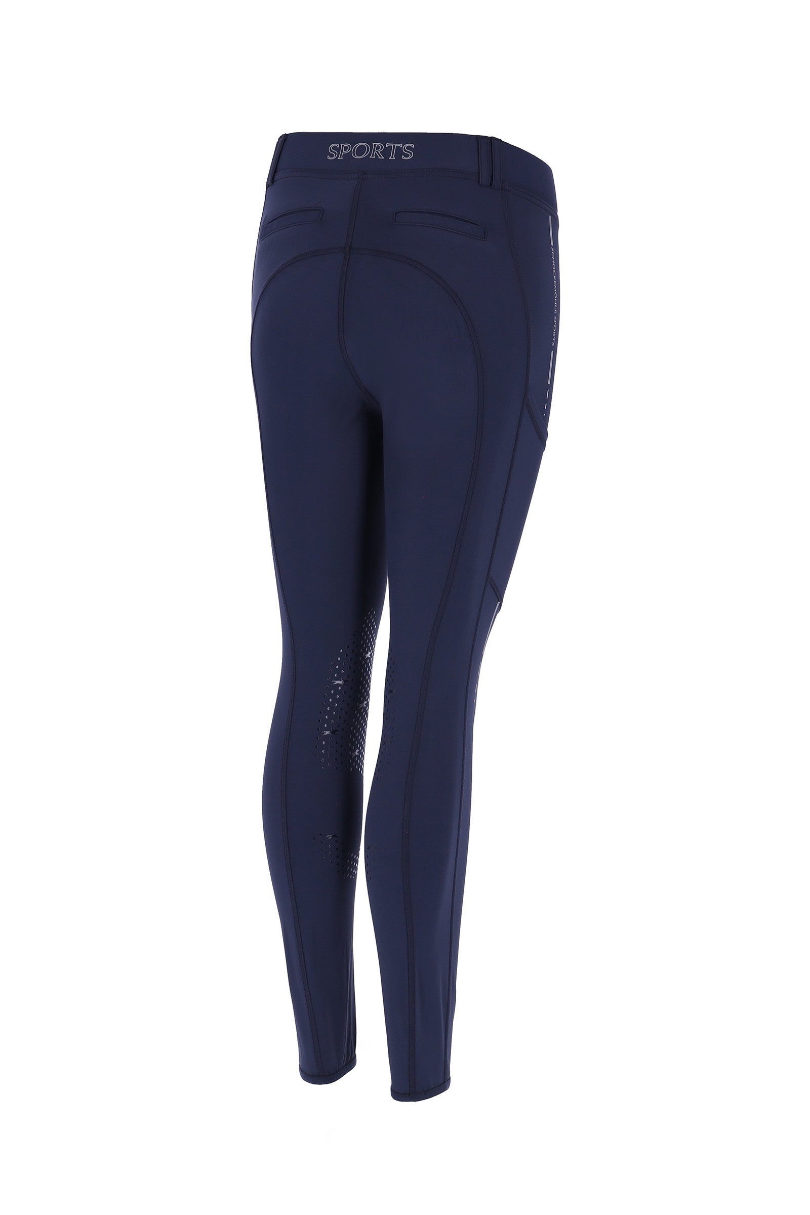 Schockemöhle Sports New Pocket Leggings da equitazione da donna con rinforzo al ginocchio Womens Breeches