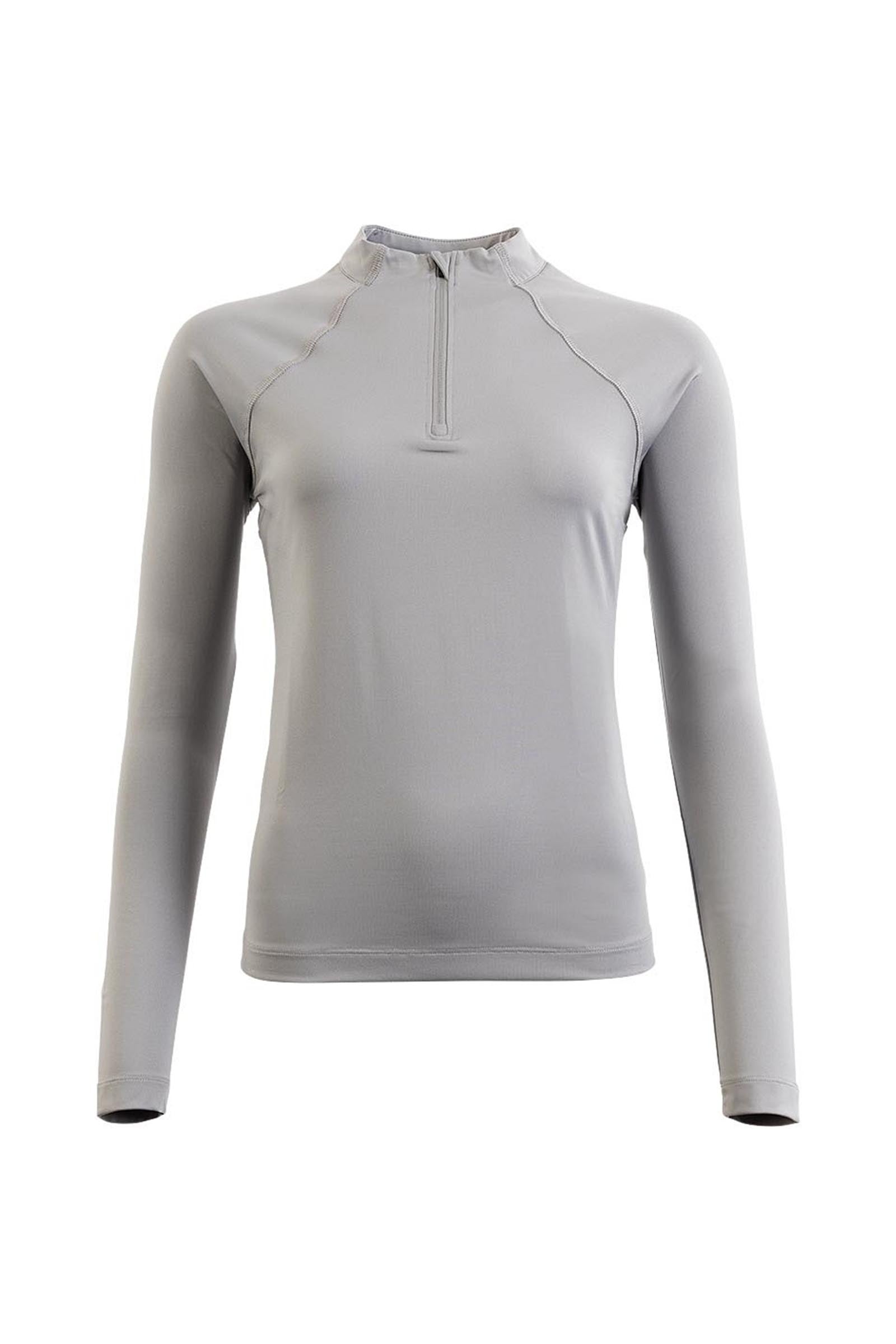 BR CLX maglia da donna a maniche lunghe con zip Abbigliamento da donna