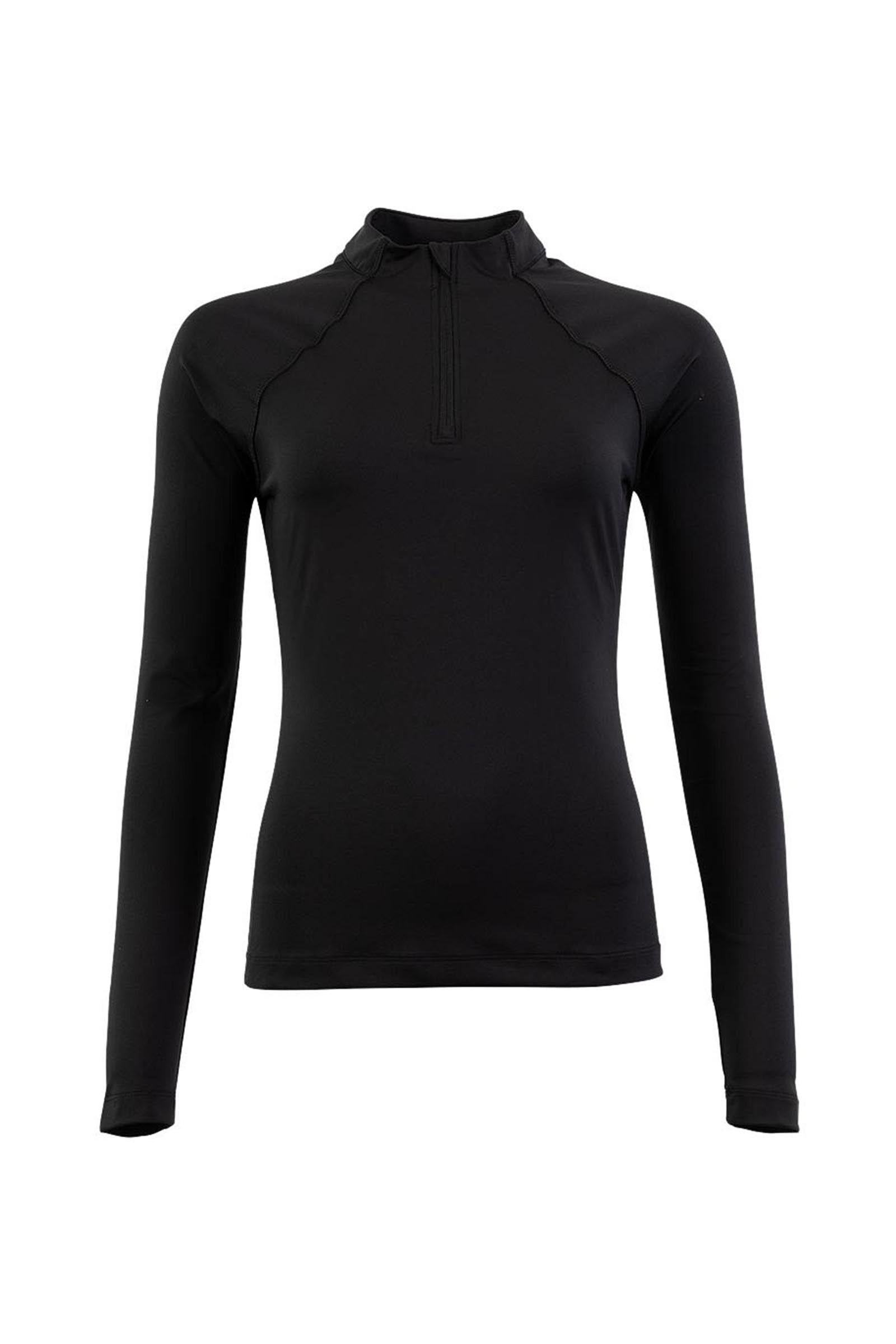 BR CLX maglia da donna a maniche lunghe con zip Abbigliamento da donna