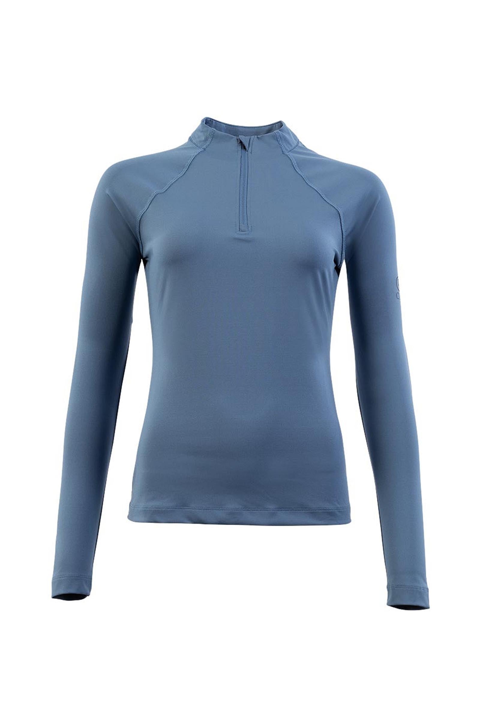 BR CLX maglia da donna a maniche lunghe con zip Abbigliamento da donna