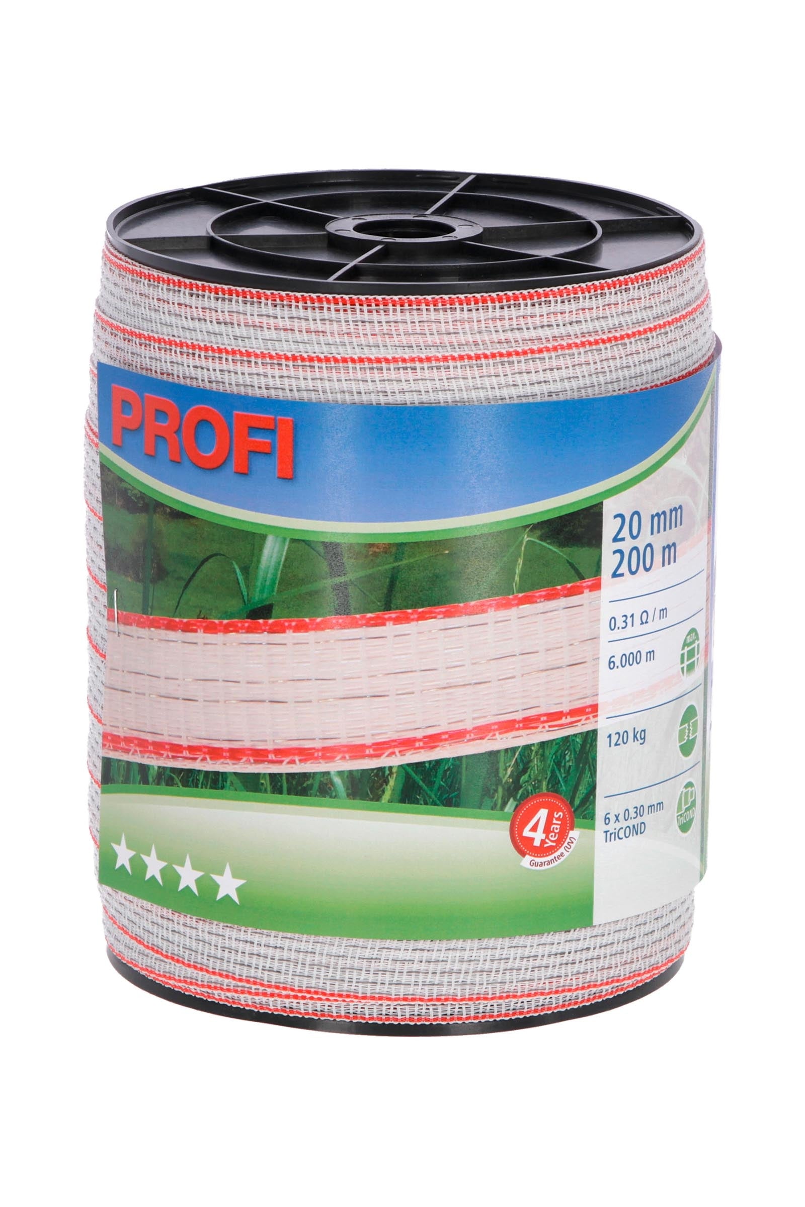 Corral CORRAL Profi nastro per recinzione, 200 m, 20 mm Forniture di difesa