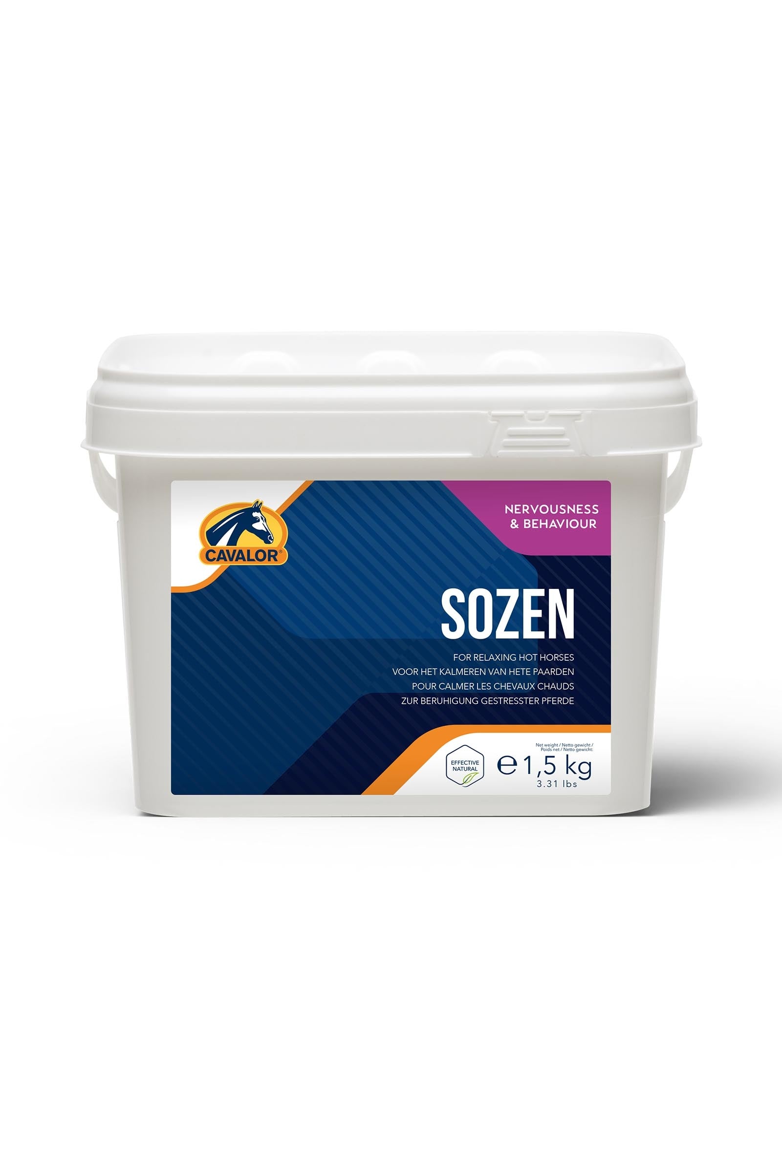 Cavalor SoZen, calmante, 1,5 kg Horse Feed & Nutrition