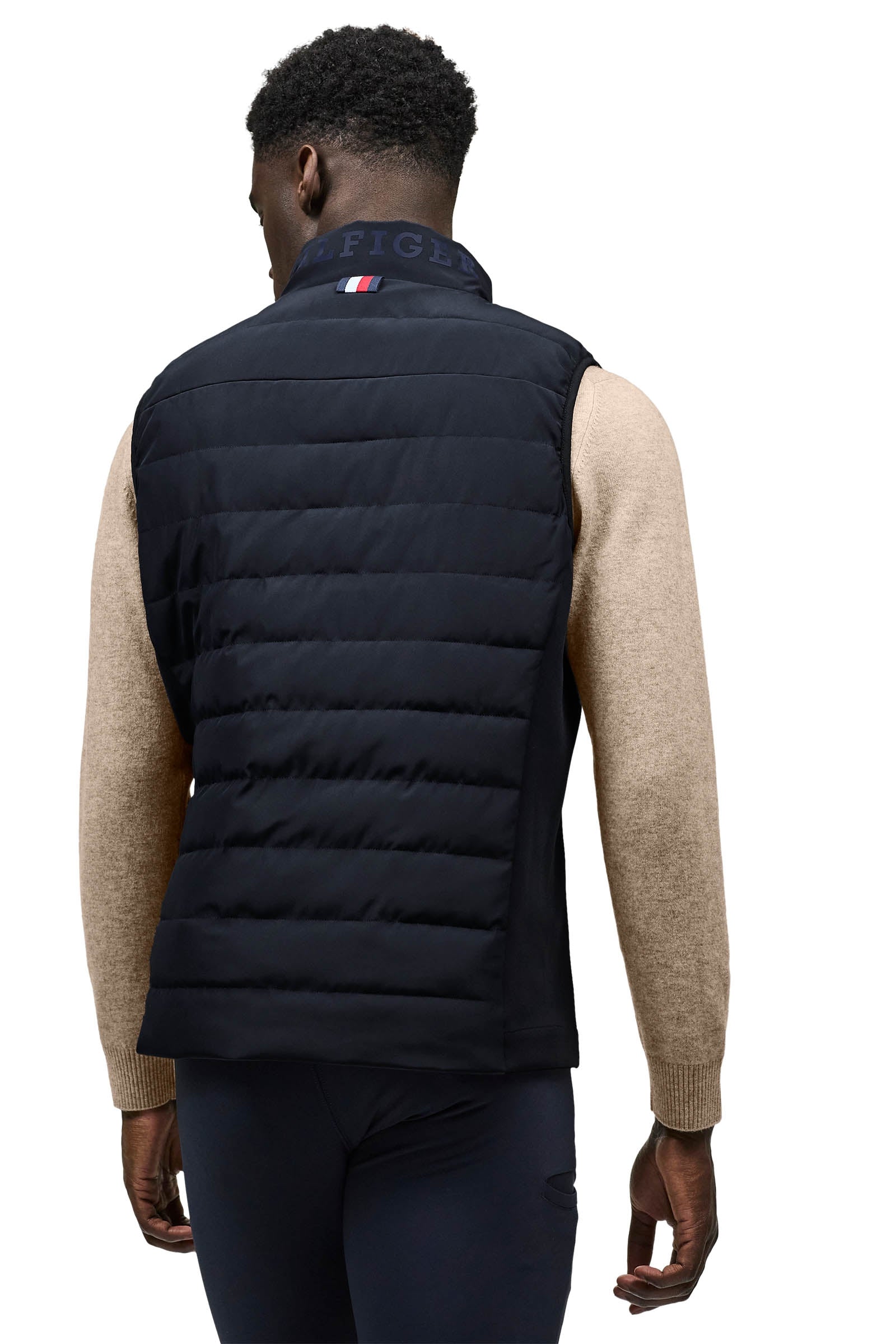 Tommy Hilfiger Equestrian Lewis Quilted Vest Mens Riding Clothing