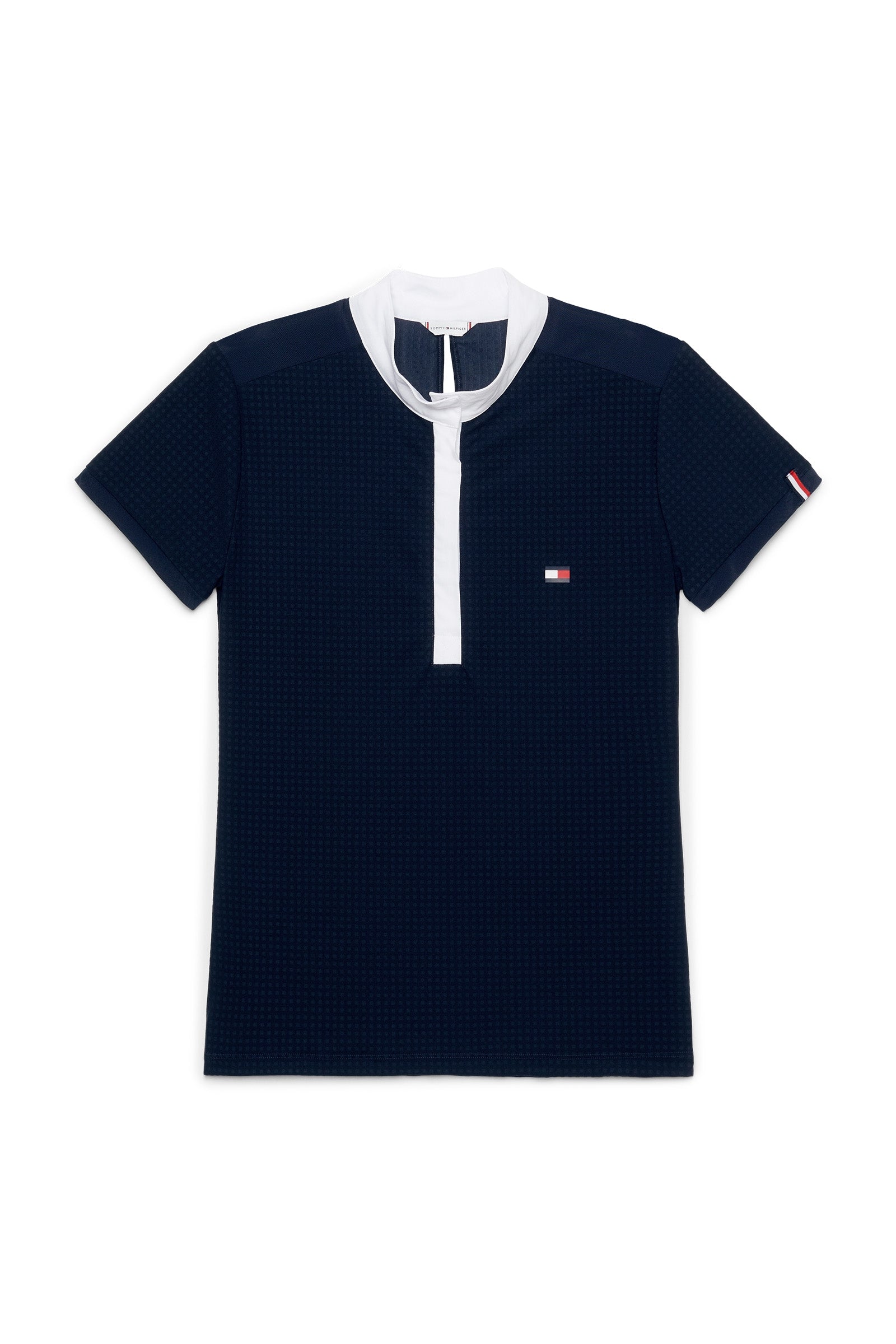 Tommy Hilfiger Equestrian Chelsea polo a maniche corte con logo raffreddante Abbigliamento da donna