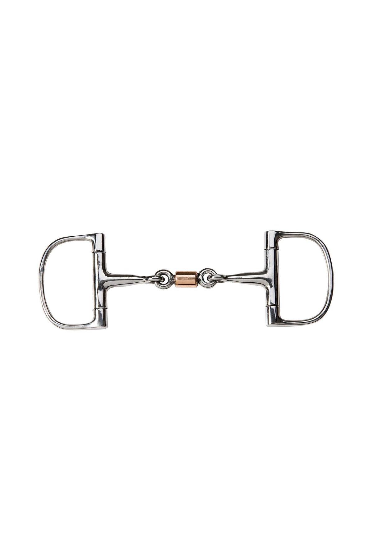 FEELING Filetto ad anelli a D con Rullo, Spessore del morso 14 mm Boccaglio