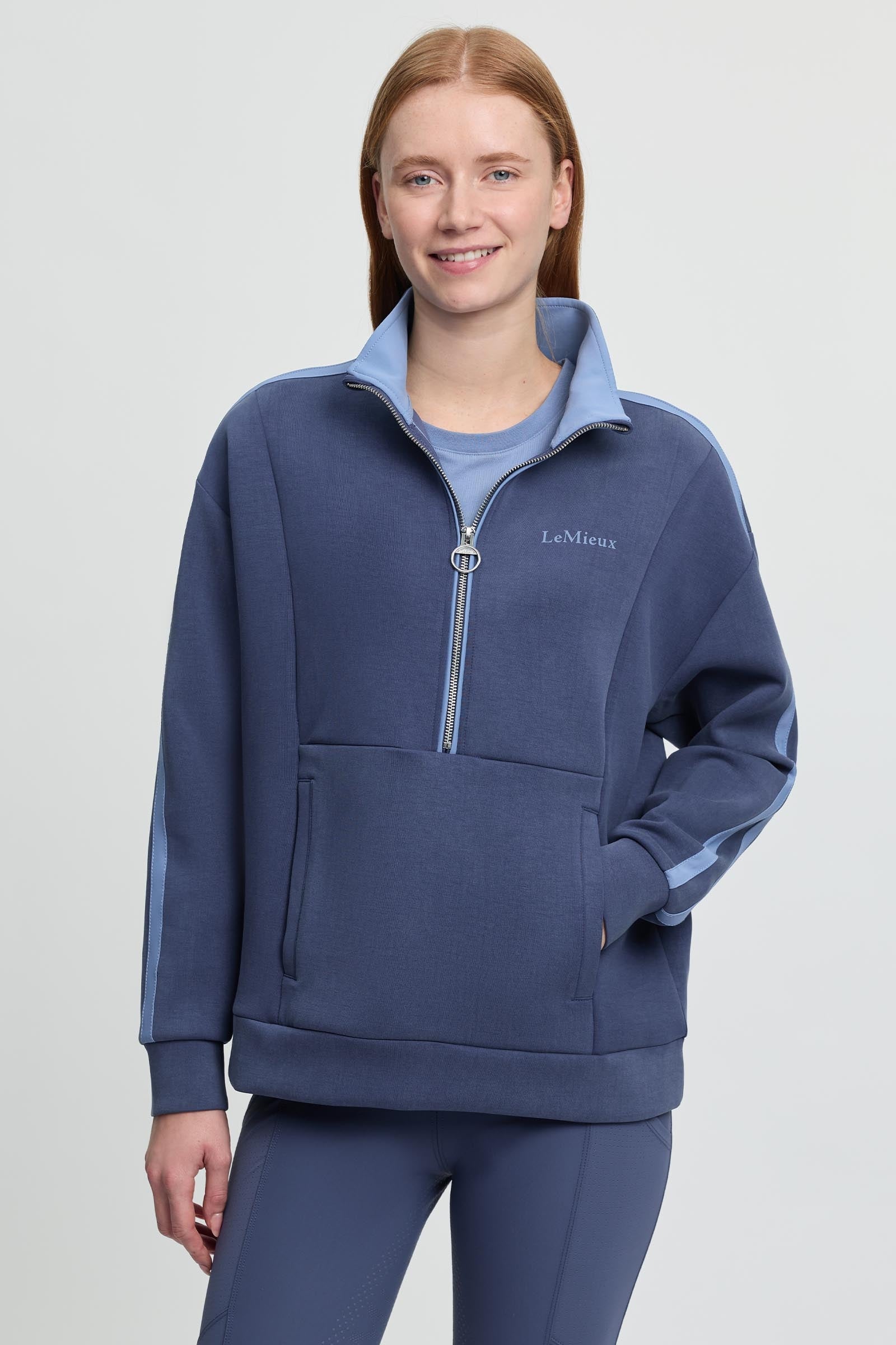 LeMieux Connie felpa donna con mezza zip Abbigliamento da donna