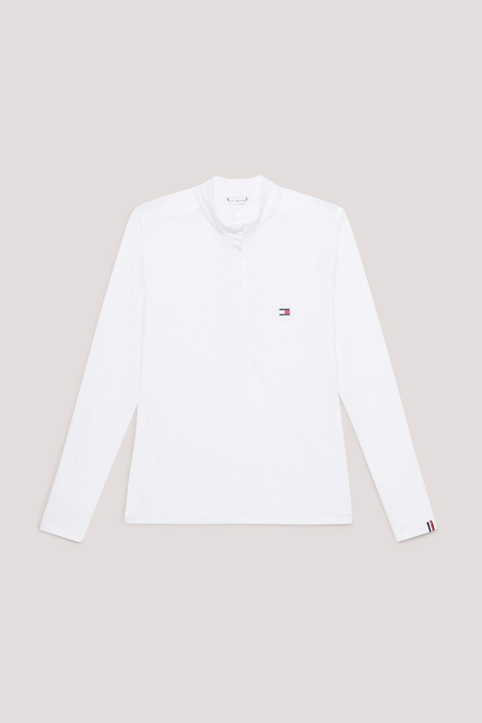 Tommy Hilfiger Equestrian Chelsea Camicia da spettacolo a maniche lunghe refrigerante Abbigliamento da donna