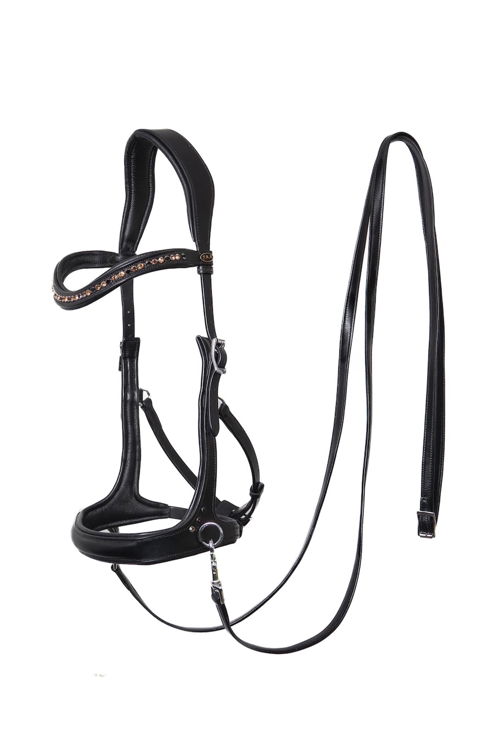 F.R.A. Freedom Riding Articles Moonlight Testiera bitless Sidepull (Sistema 3) Briglie & redini