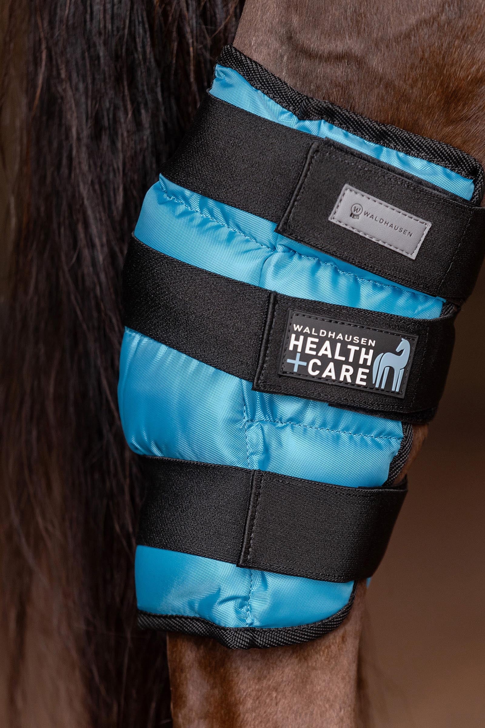 Waldhausen Health & Care Stinchiera raffreddante per carpo con gel, pezzo Leg Protection & Hoof Protection for Horses