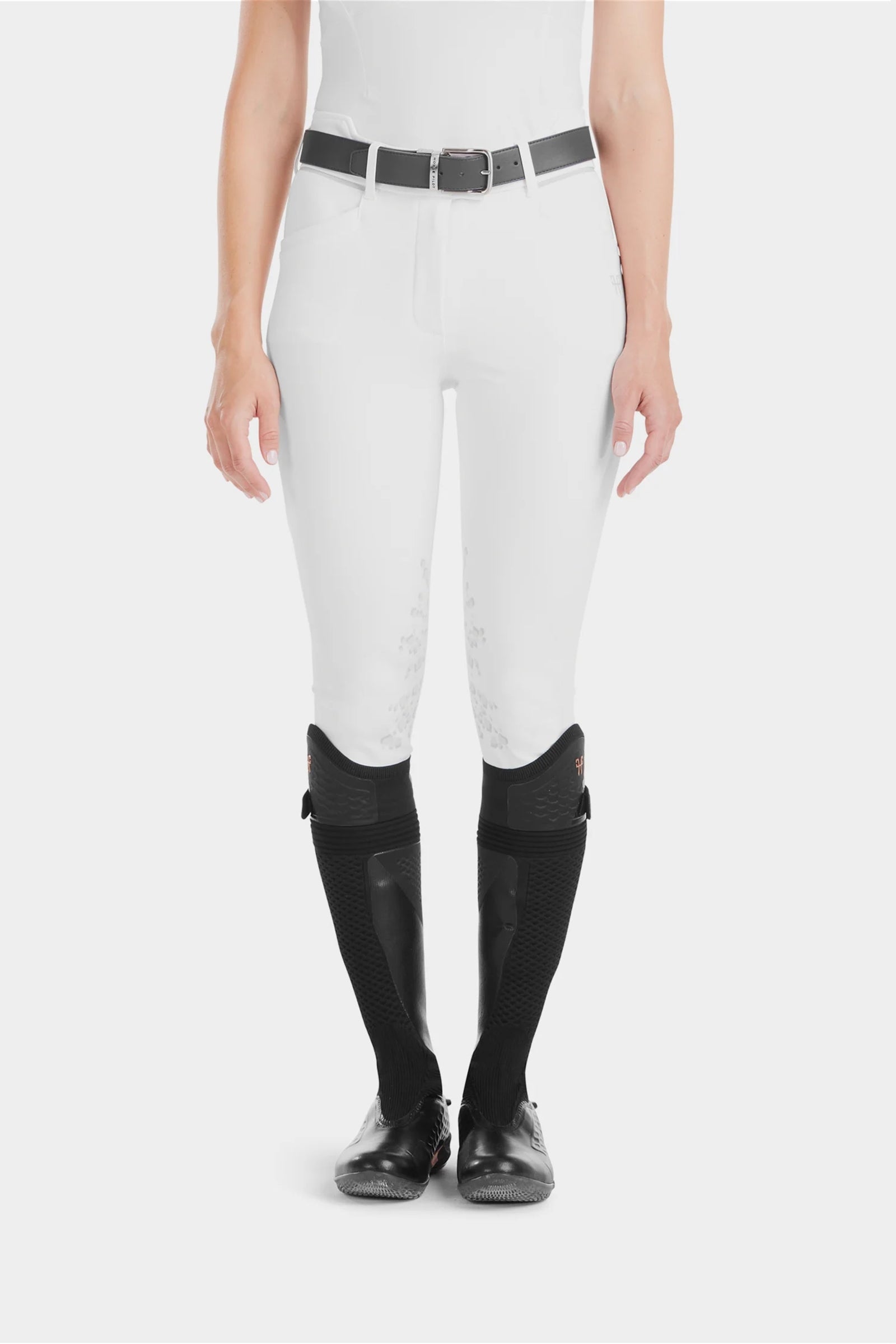 Horse Pilot X-Perform pantaloni da equitazione da donna con toppa al ginocchio Womens Breeches