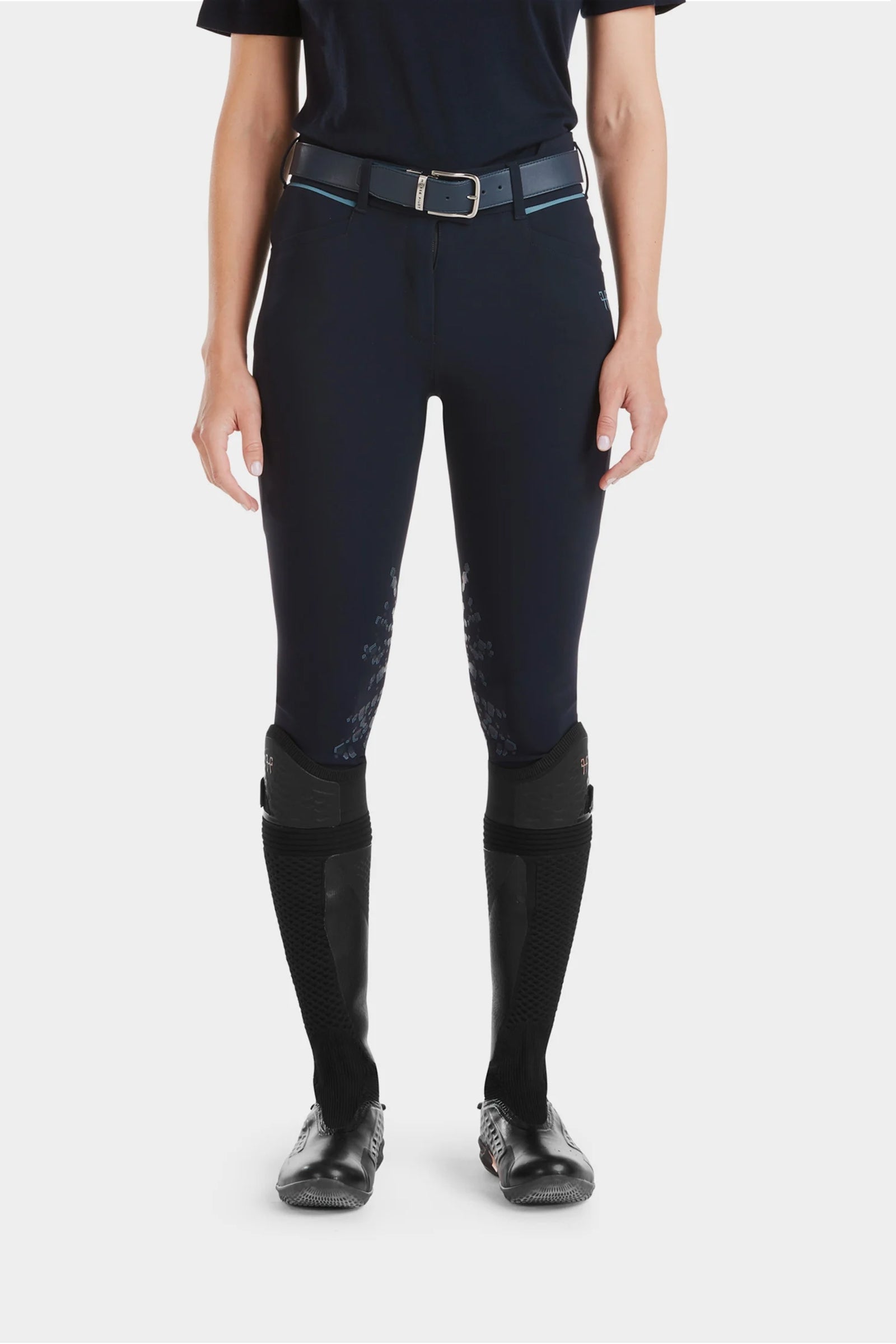 Horse Pilot X-Perform pantaloni da equitazione da donna con toppa al ginocchio Womens Breeches