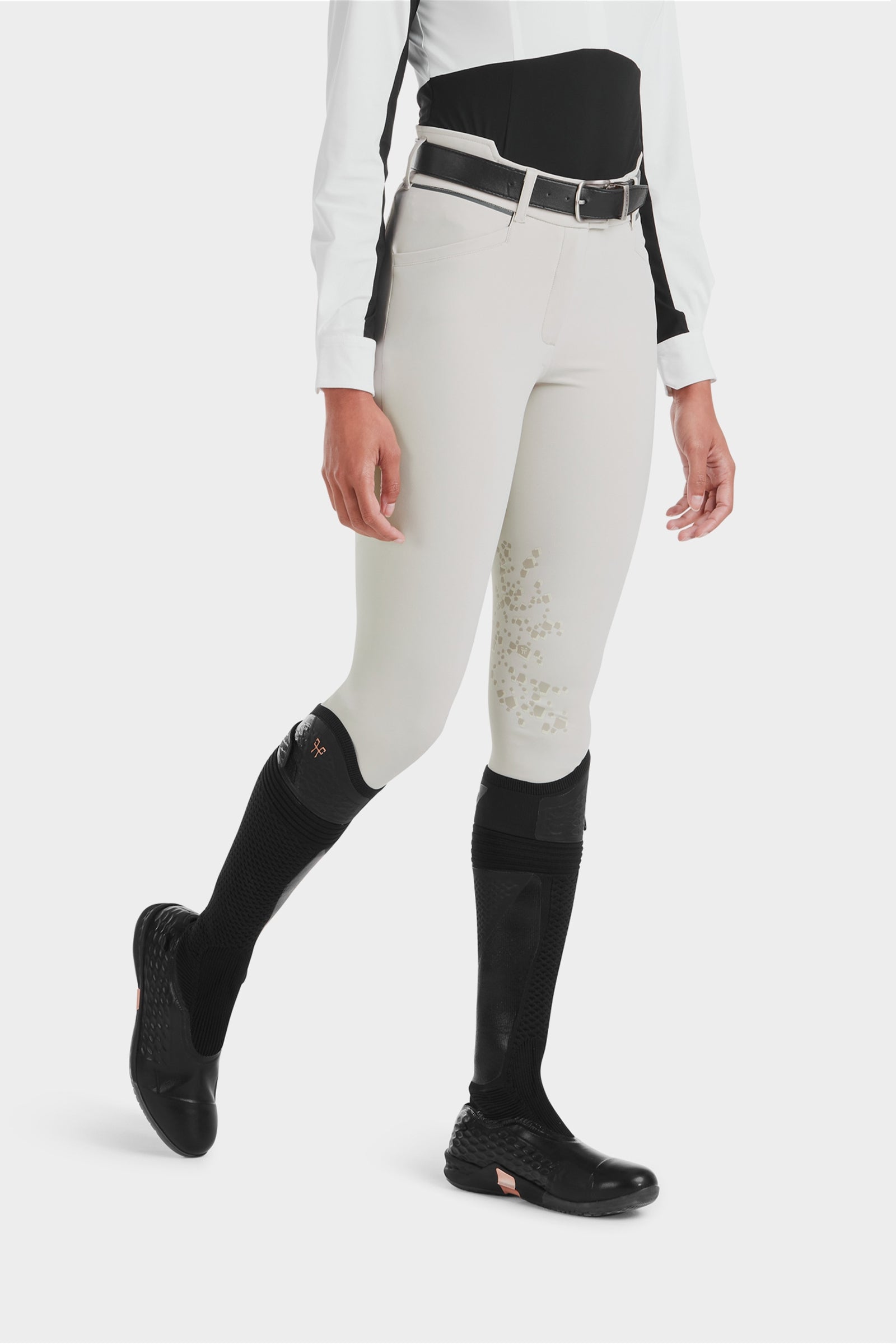 Horse Pilot X-Perform pantaloni da equitazione da donna con toppa al ginocchio Womens Breeches