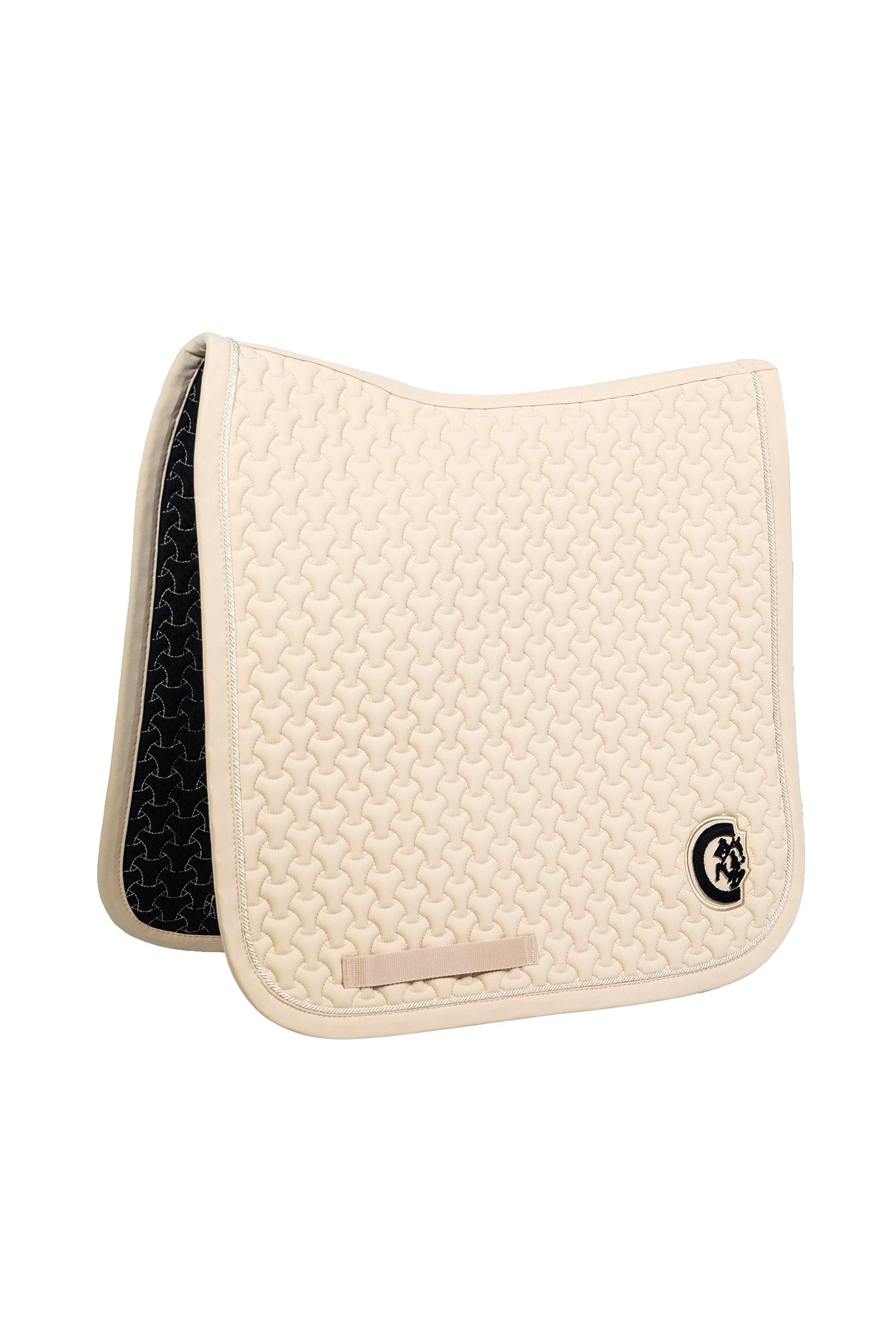 Kentucky Horsewear Tappeto Sella Intrecciato Logo 3D Dressage Sottosella