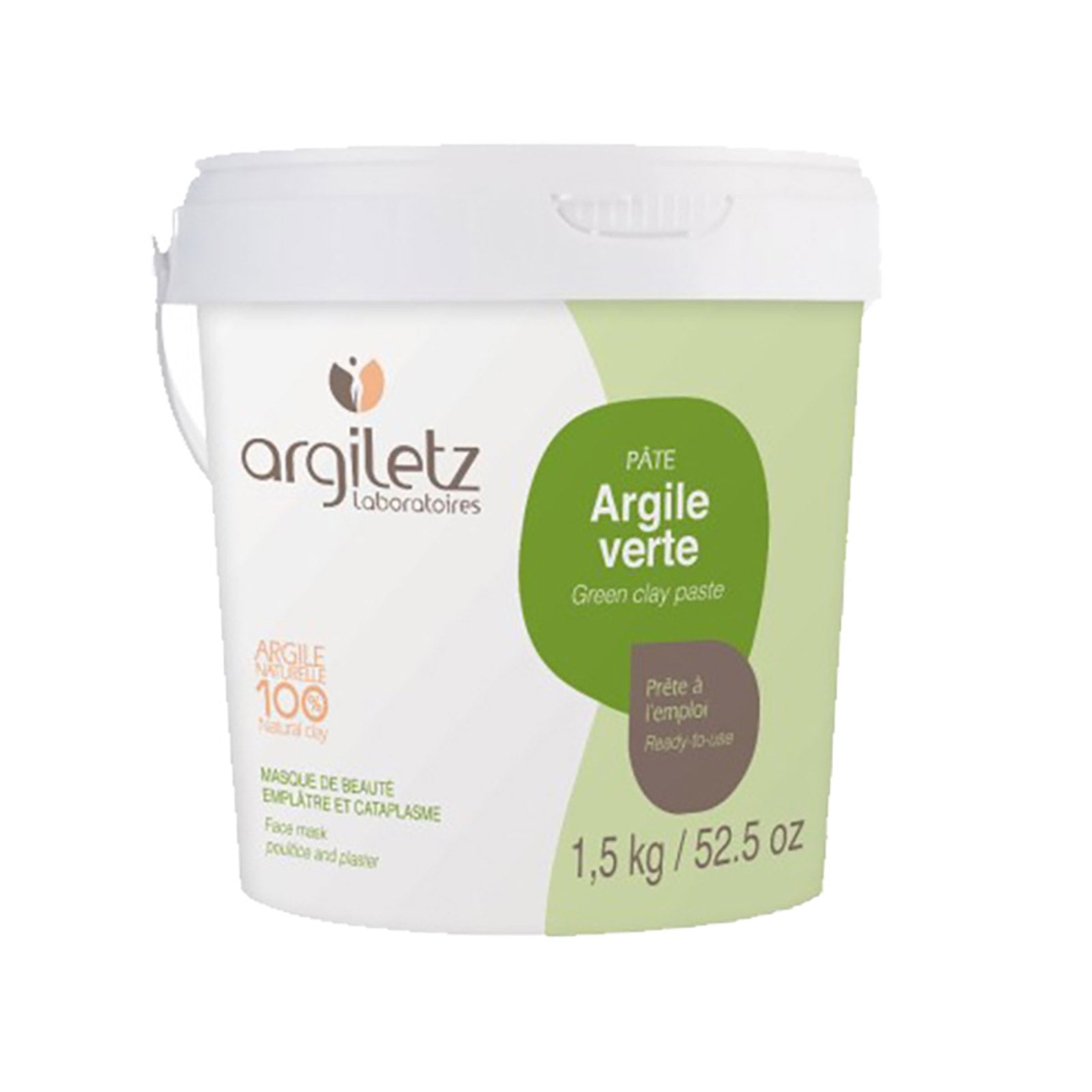 Argiletz Argilla verde Kavalkade di Argiletz, 1 kg Prodotti per la salute