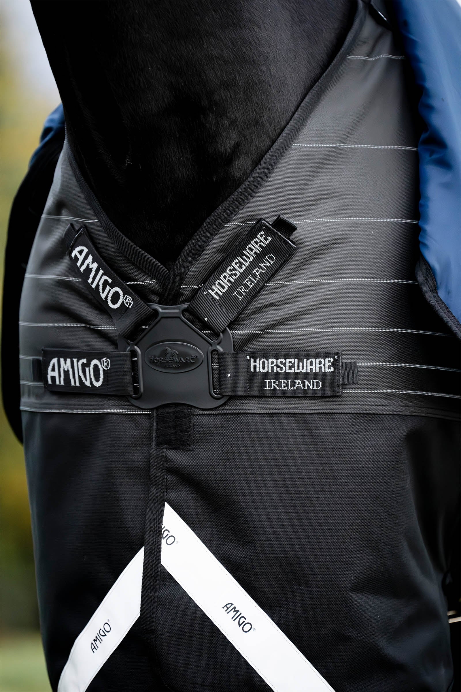 Horseware Amigo 1200D FieldSafe Reflectech Plus Turnout Rug, 250 g Horse Rugs