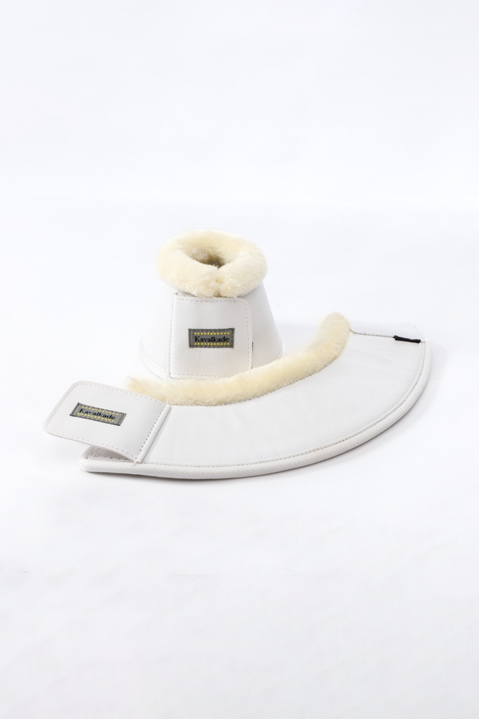 Kavalkade Over Reach Boots With Faux Fur (1 Pair) Leg Protection & Hoof Protection for Horses