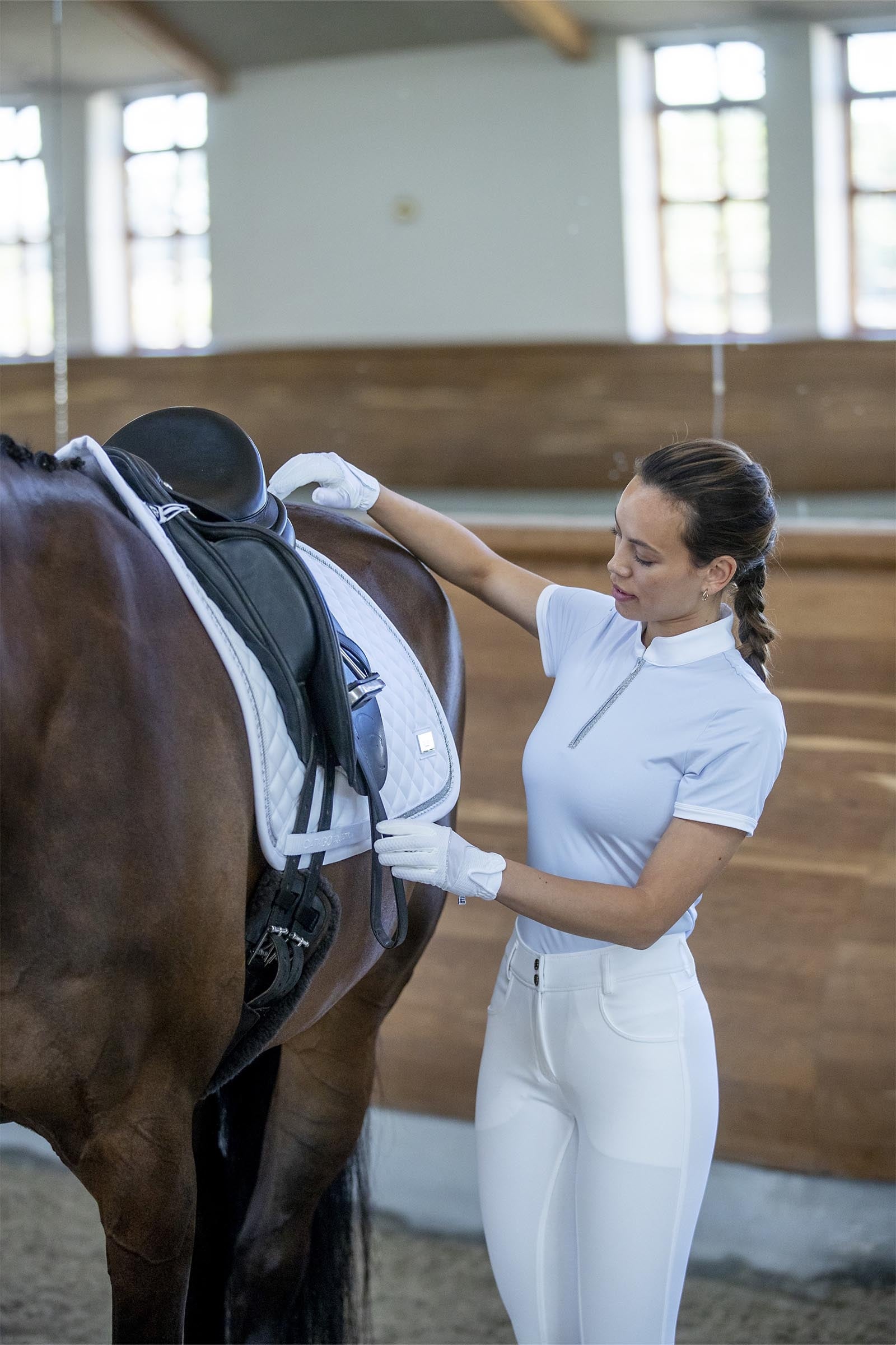 Catago Nice Women's Half Zip Show Shirt Women’s Riding Clothing