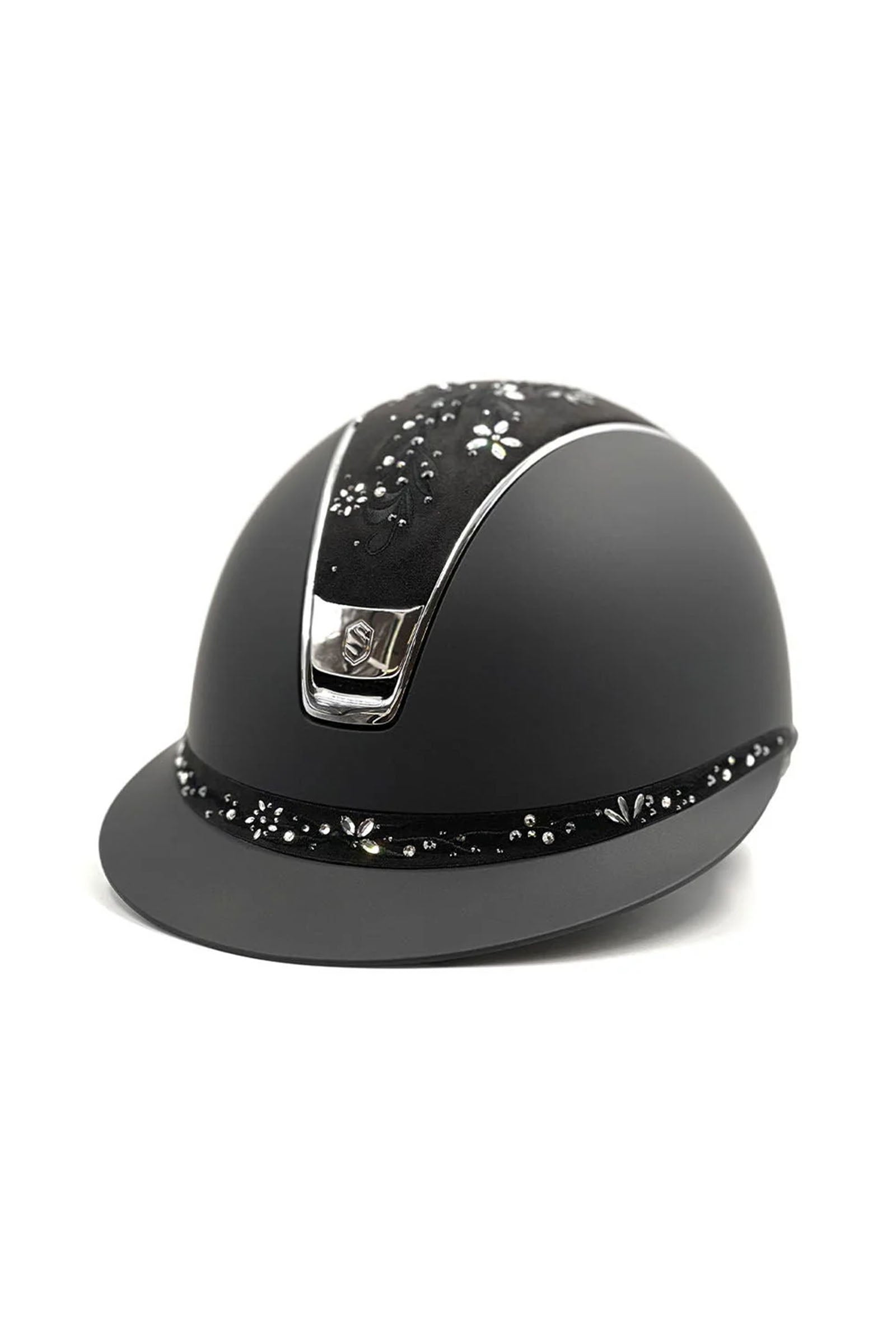Samshield Miss Shield Shadowmatt con gioielli floreali Swarovski, cromo 2.0 Attrezzatura di sicurezza
