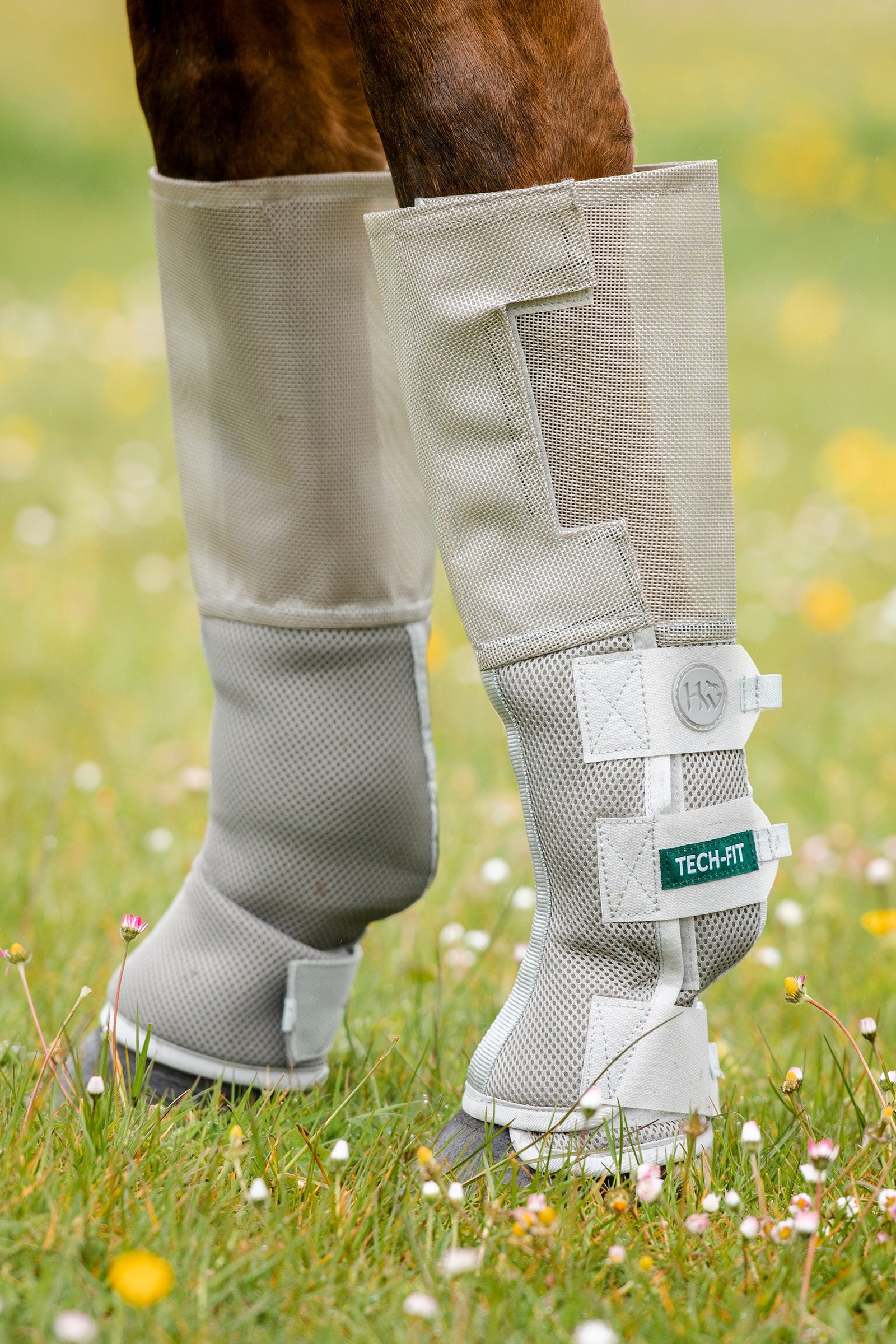 Horseware Rambo Tech-Fit Stivale Antimoscas (Set da 4) Leg Protection & Hoof Protection for Horses