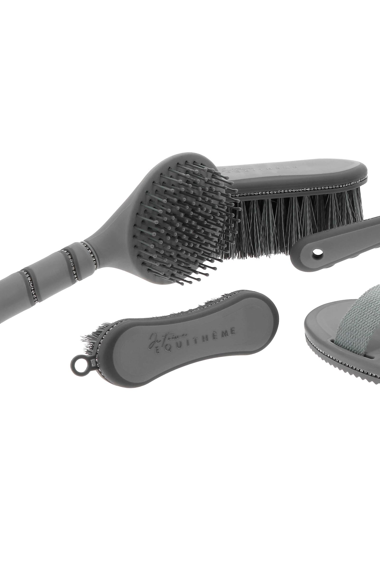 Equi Theme EQUITHÈME Strass Je t'aime Mane Brush Horse Grooming Tools