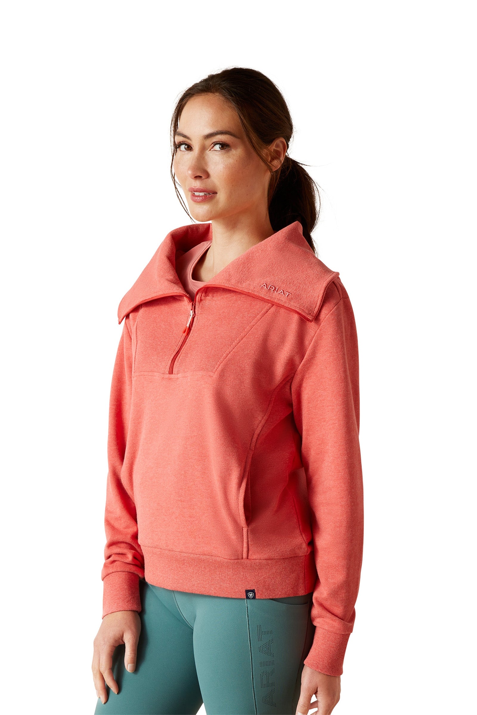 Ariat Women's Fern 1/2 Zip Sweatshirt Abbigliamento da donna