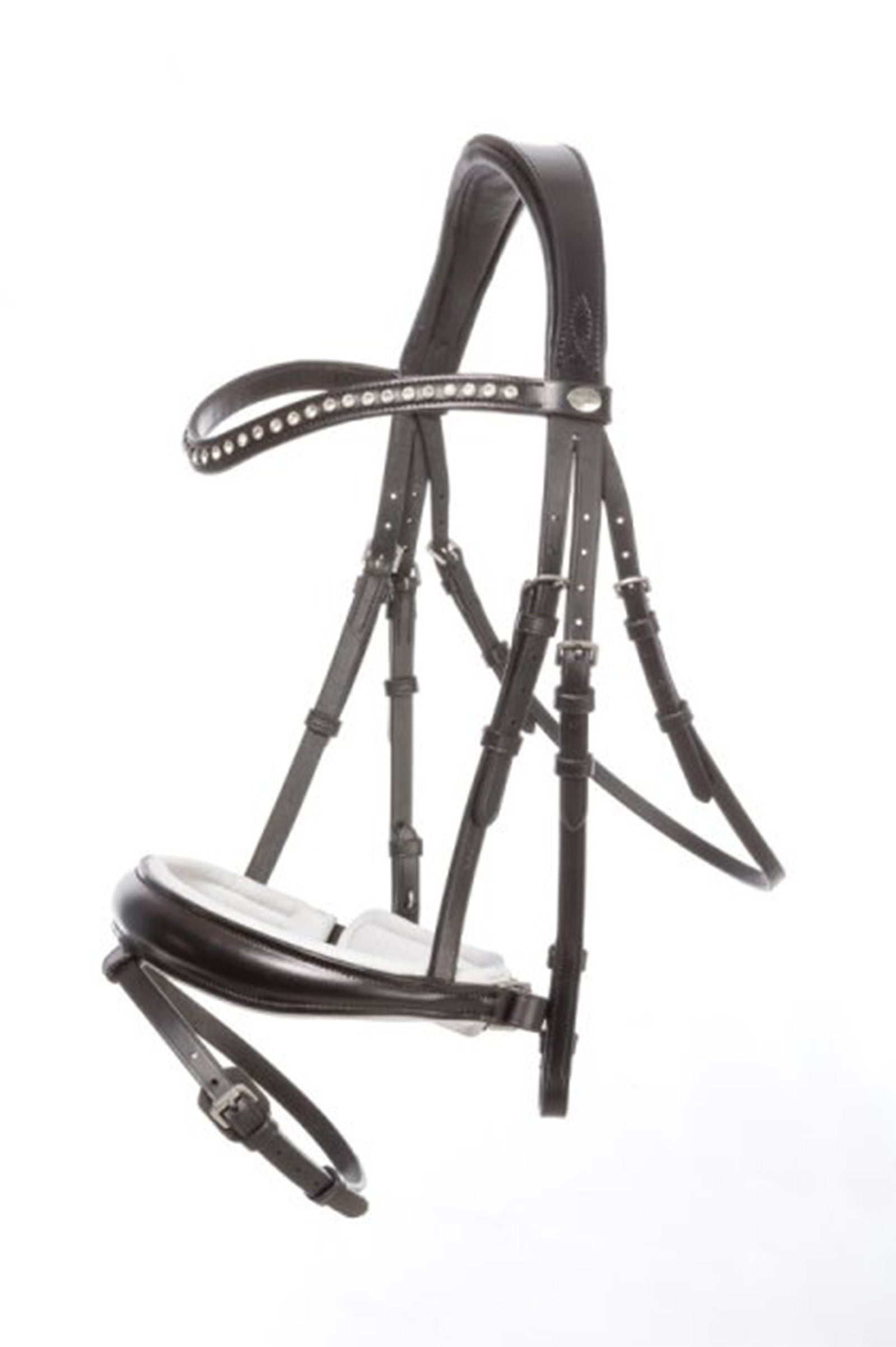Kavalkade Charlotte Briglia da dressage con fascia nasale a manovella Briglie & redini