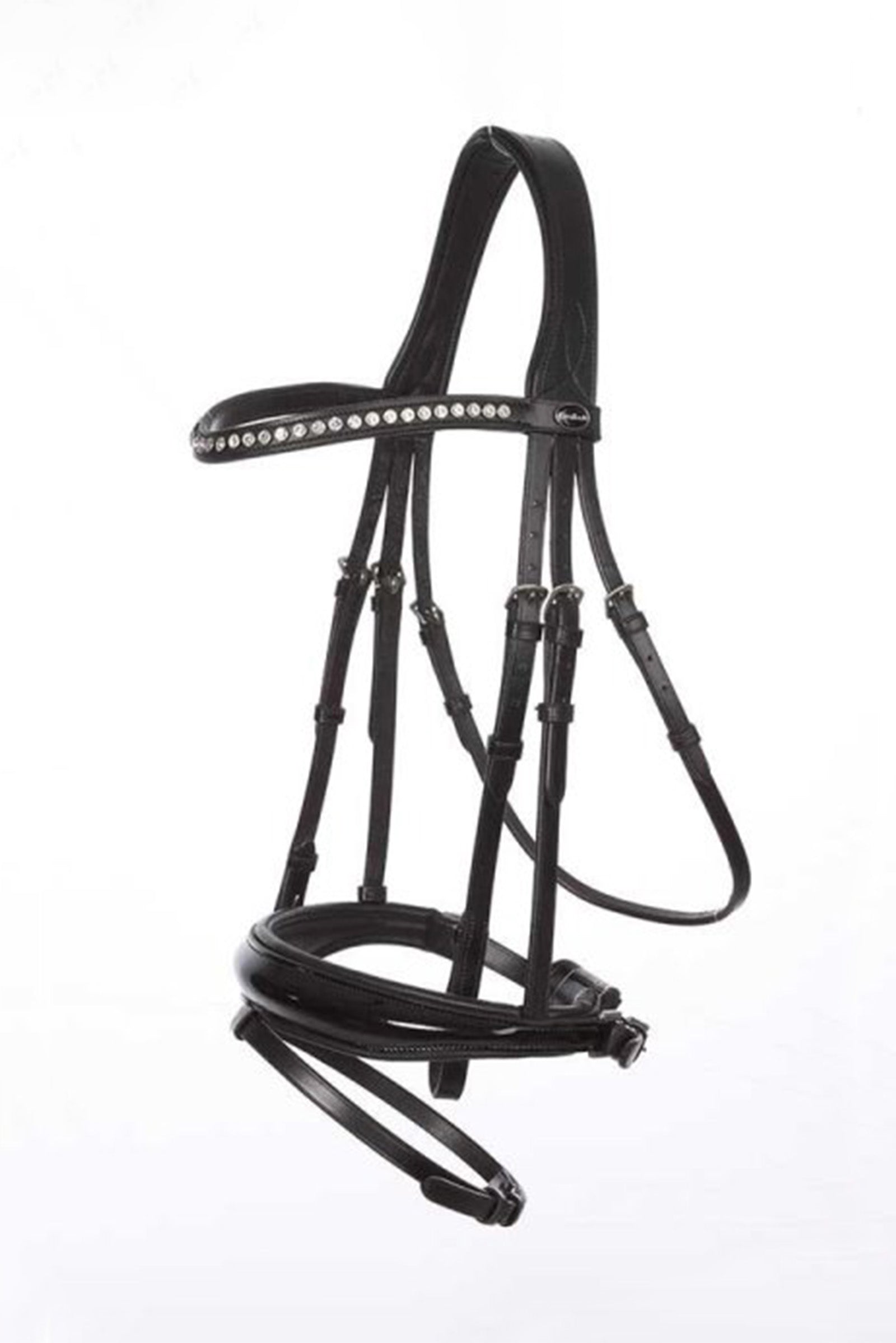 Kavalkade Charlotte Briglia da dressage con fascia nasale a manovella Briglie & redini
