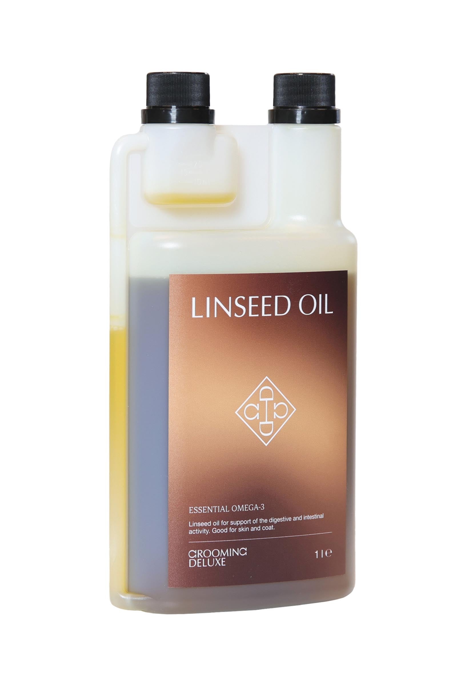 Grooming Deluxe Olio di lino, 1000 ml Horse Feed & Nutrition