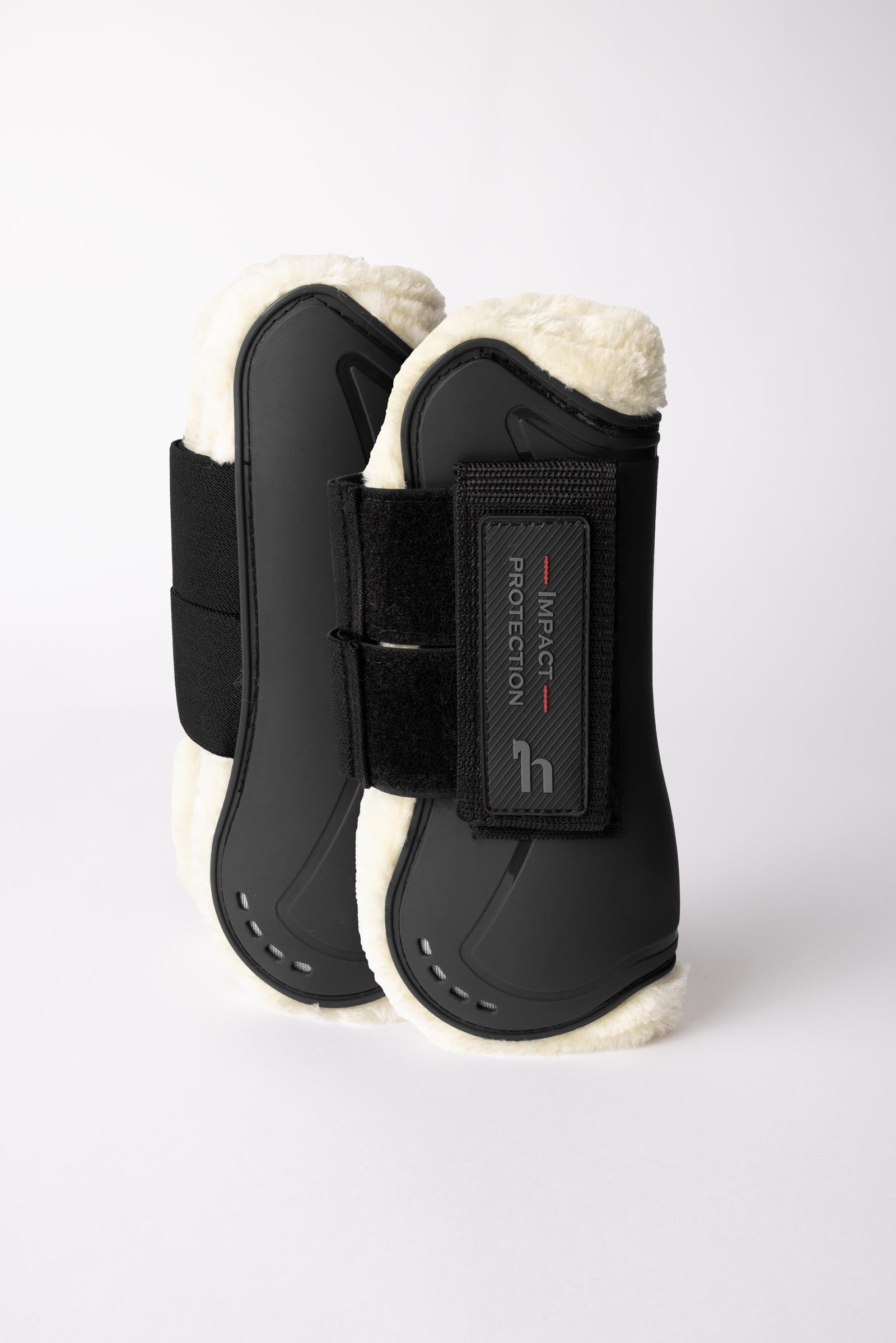 Horze Armour Airflow Paratendini con pelliccia sintetica Leg & Hoof Protection